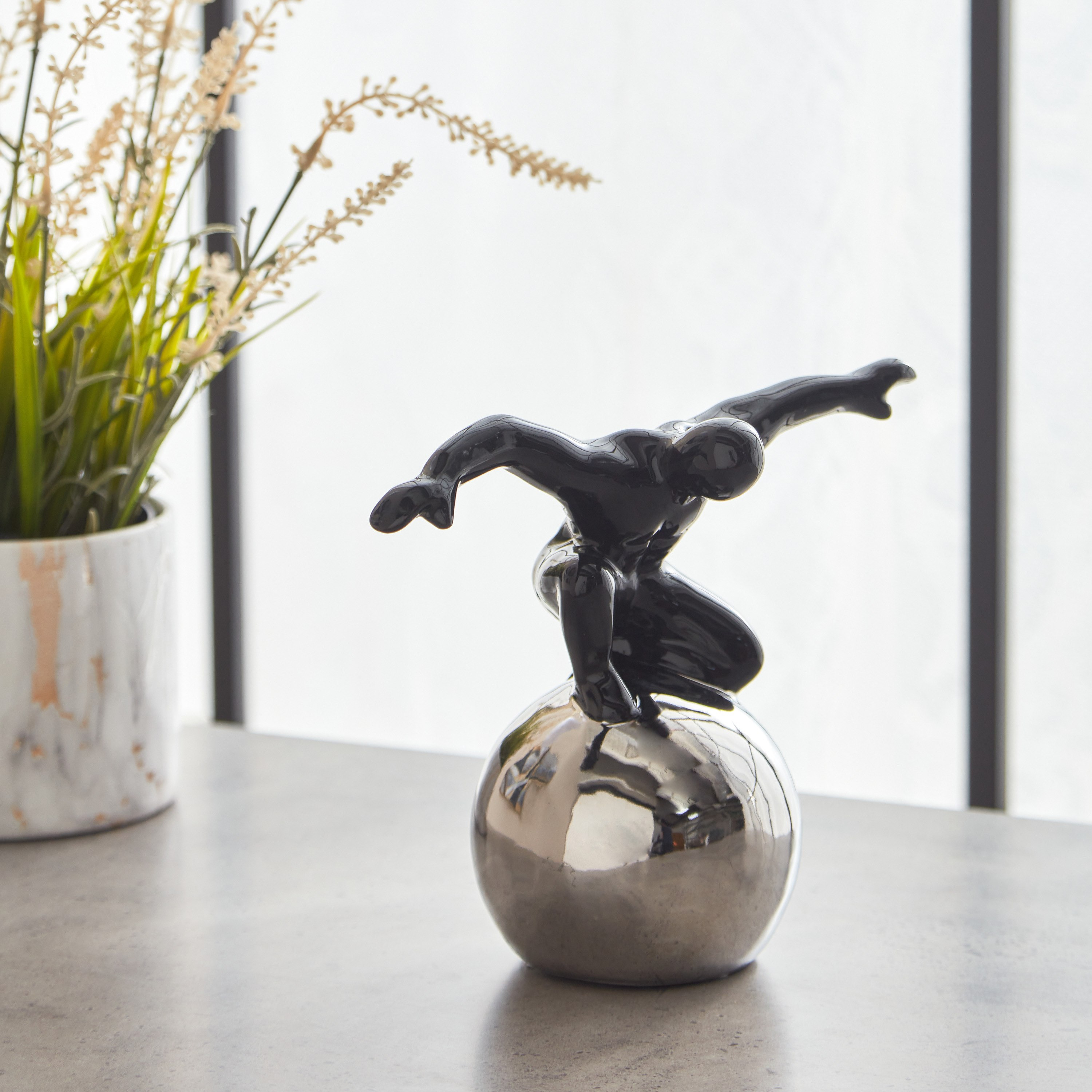 قطعة ديكور سيراميك من سيف - 19x9x15.7 سم-hbxhomeware-homedecor-figurinesandornaments-image-2