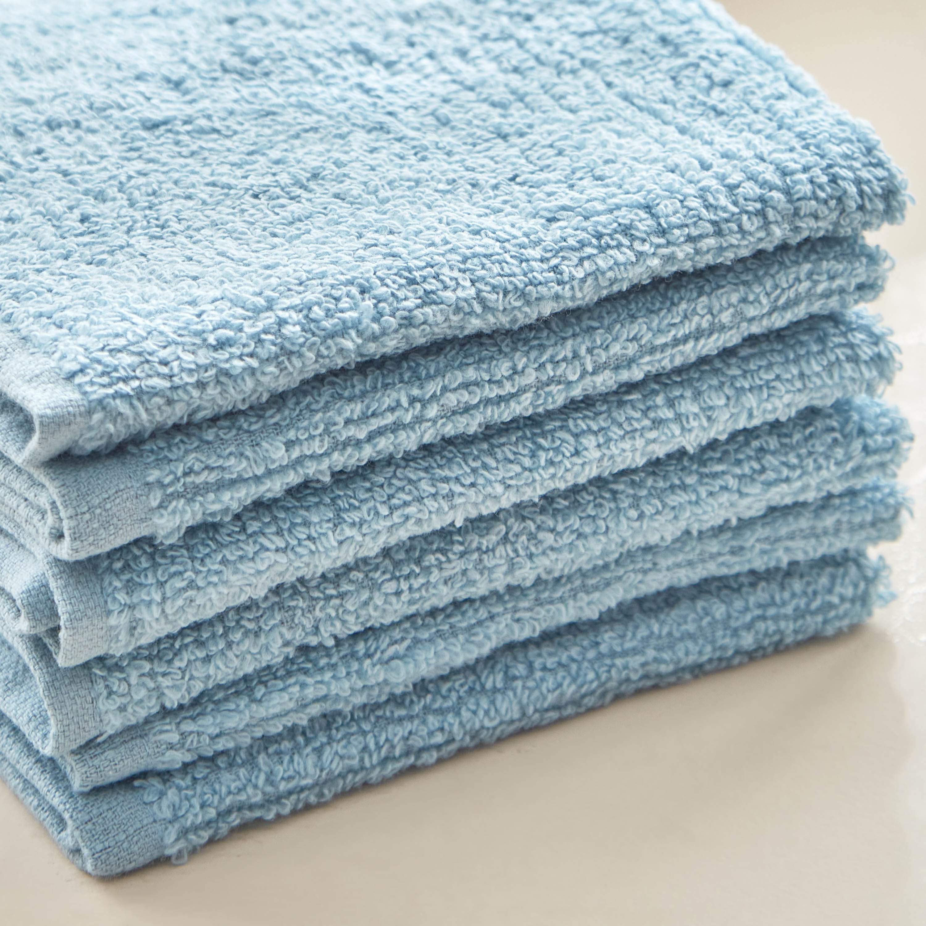 طقم مناشف وجه قطن خالية من الالتواءات 6 قطع من كلاود تاتش - 30x30 سم-hbxbathroom-bathroomtextiles-image-2