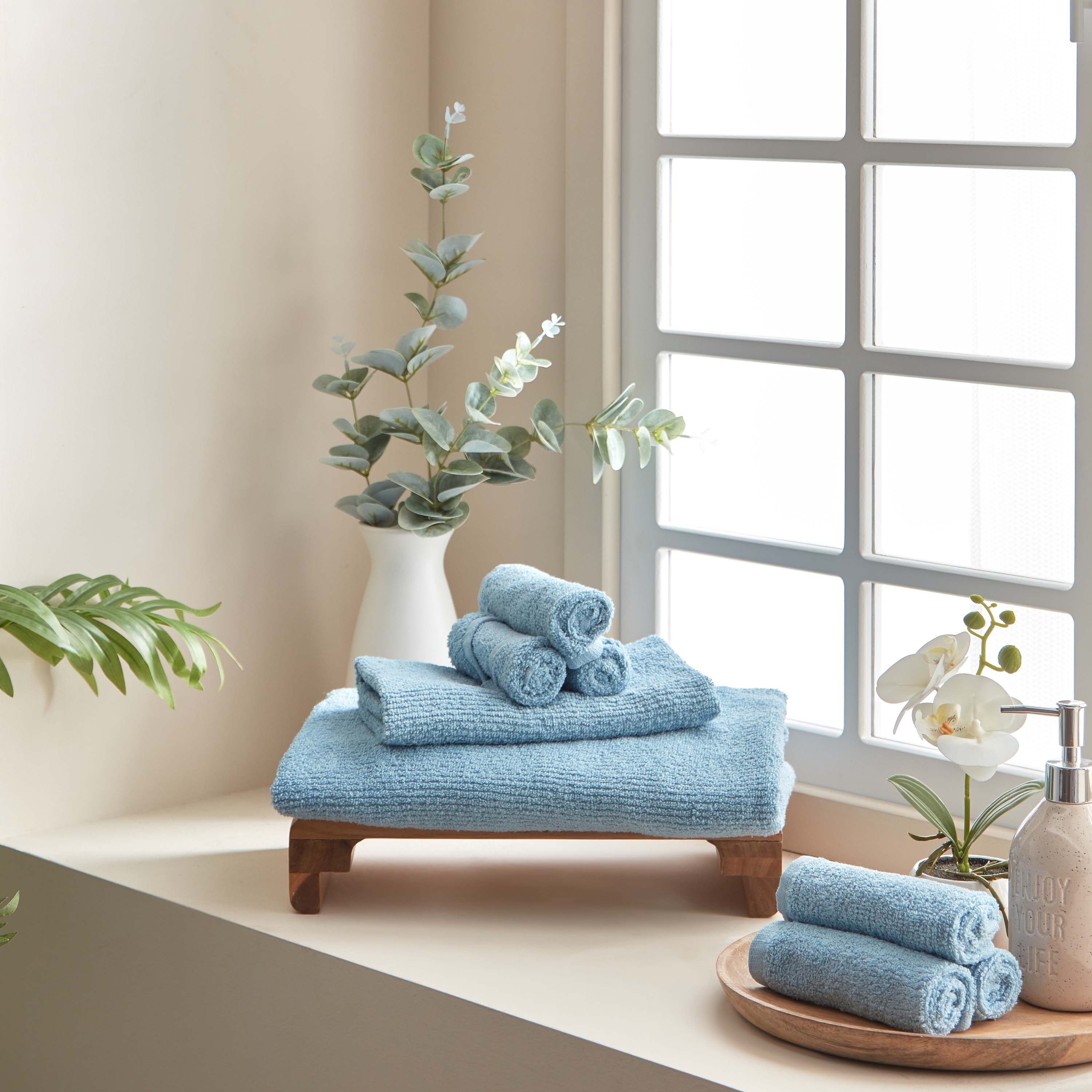 منشفة يد قطن خالية من الالتواءات من كلاود تاتش - 40x70 سم-hbxbathroom-bathroomtextiles-image-5