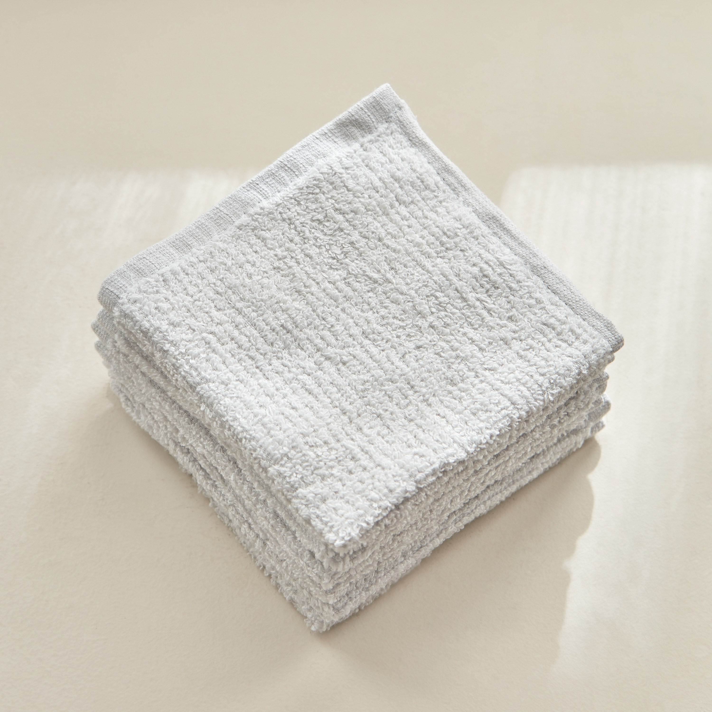 Cloud Touch 6-Piece Zero Twist Cotton Face Cloth Set - 30x30 cm-hbxbathroom-bathroomtextiles-image-1