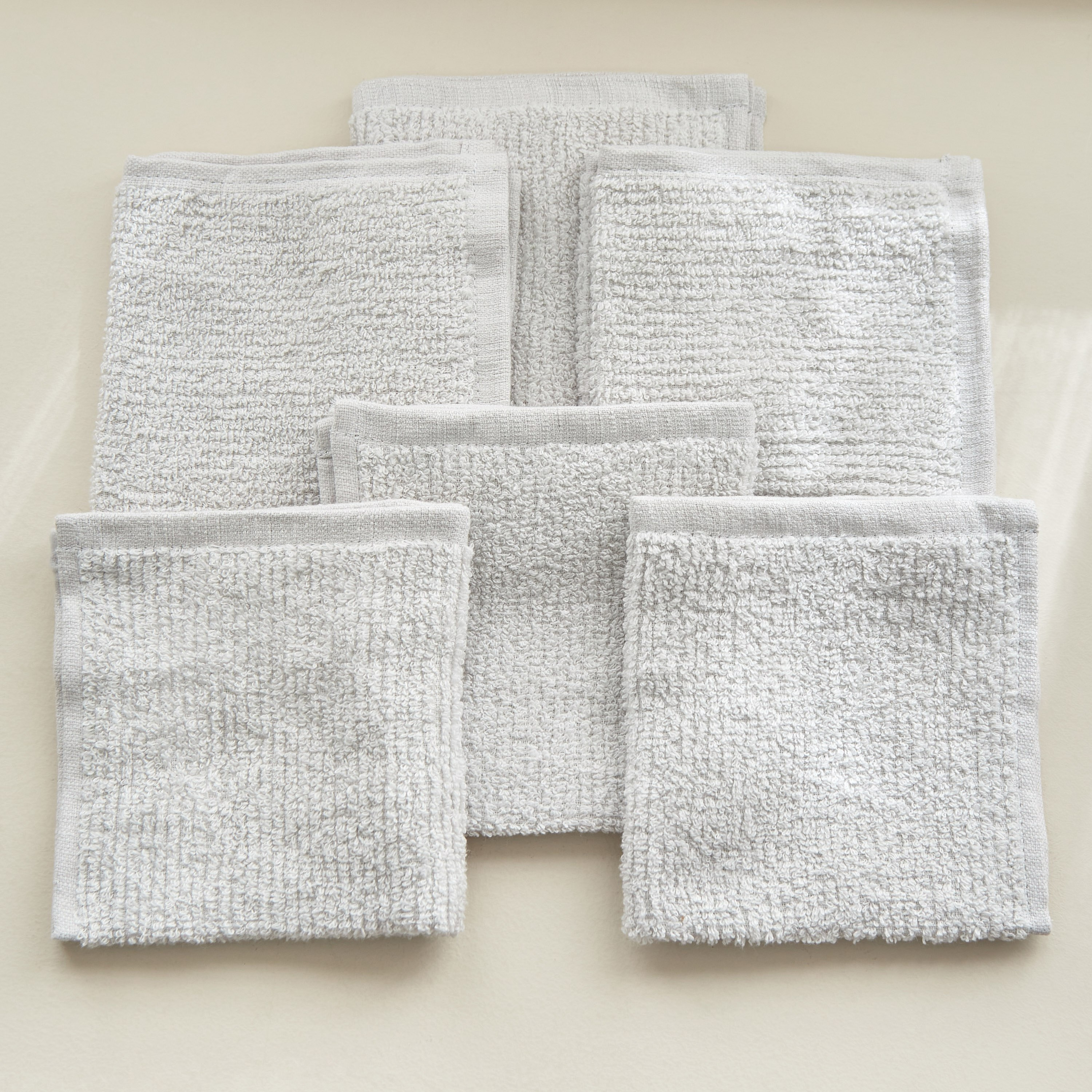 Cloud Touch 6-Piece Zero Twist Cotton Face Cloth Set - 30x30 cm-hbxbathroom-bathroomtextiles-image-3