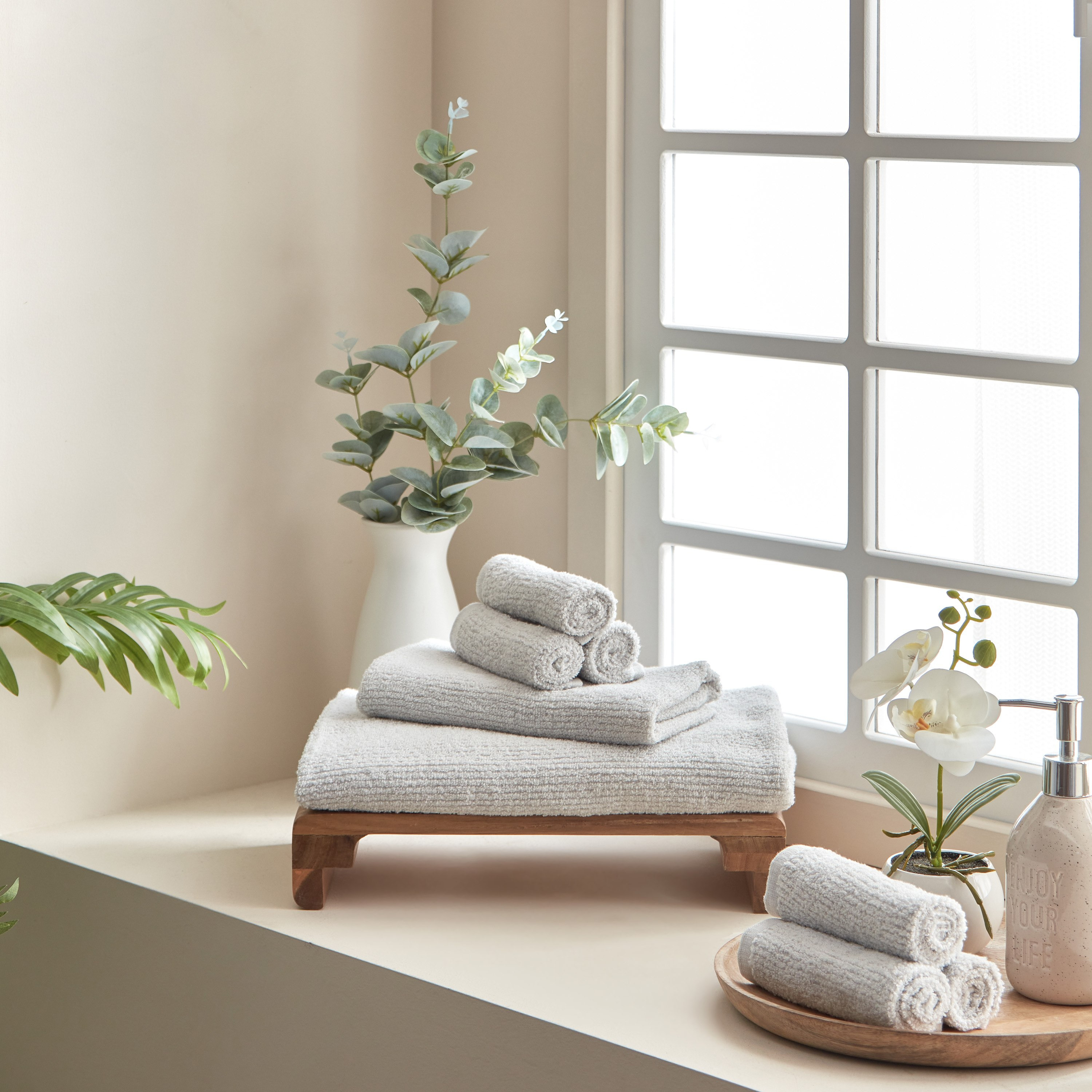 منشفة يد قطن خالية من الالتواءات من كلاود تاتش - 40x70 سم-hbxbathroom-bathroomtextiles-image-5