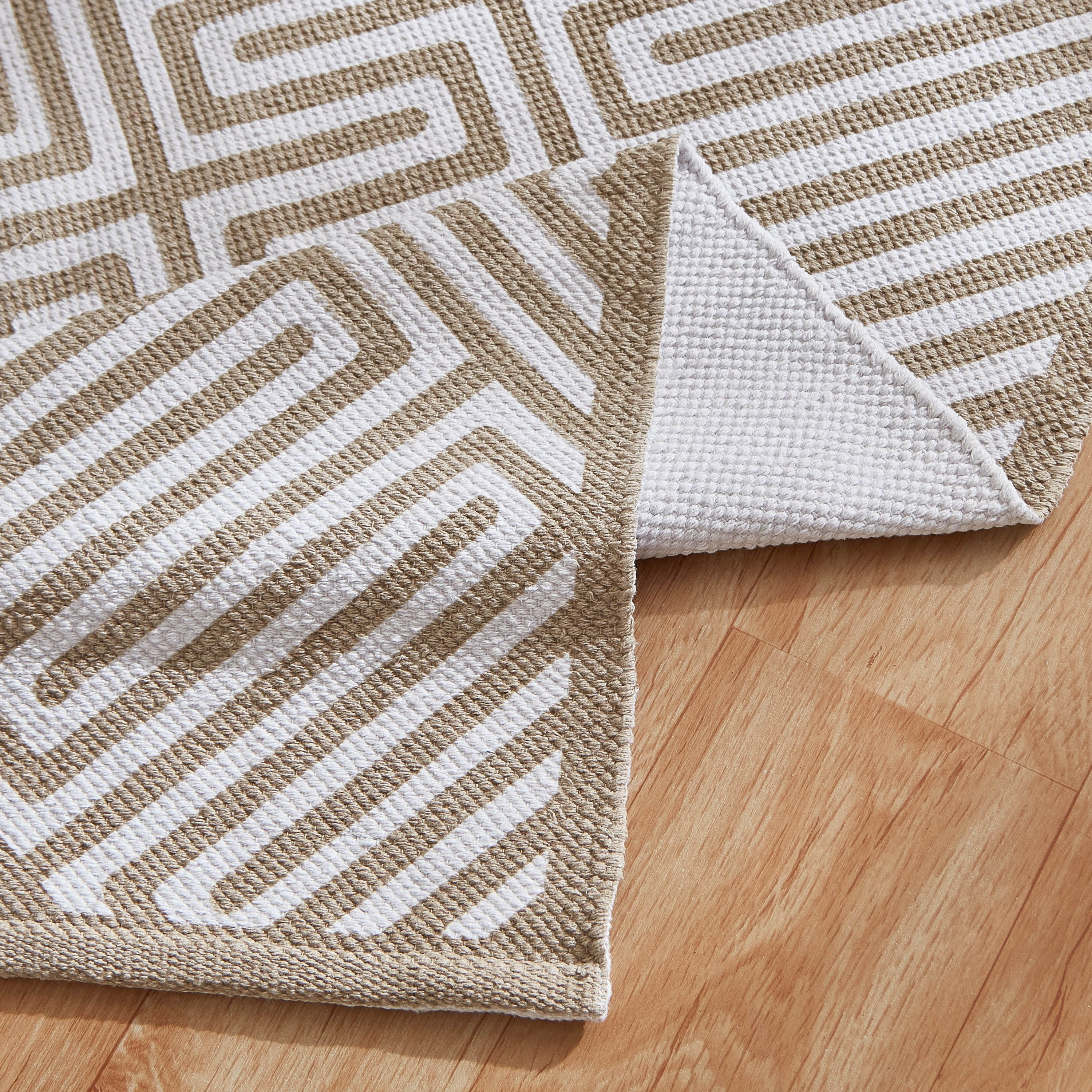 سجادة دوري قطن مصنوعة يدويًا من أوليفر سيسيه - 60x90 سم-hbxdecorandfurnishings-floorcoverings-rugs-image-4