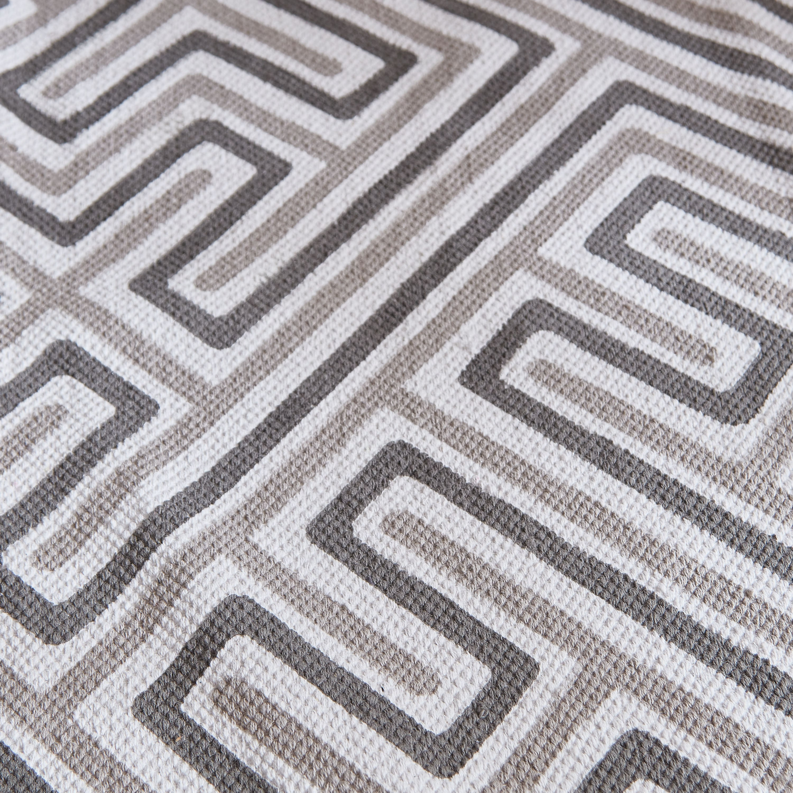 Oliver Cece Cotton Handmade Dhurrie - 60x90 cm-hbxdecorandfurnishings-floorcoverings-rugs-image-3