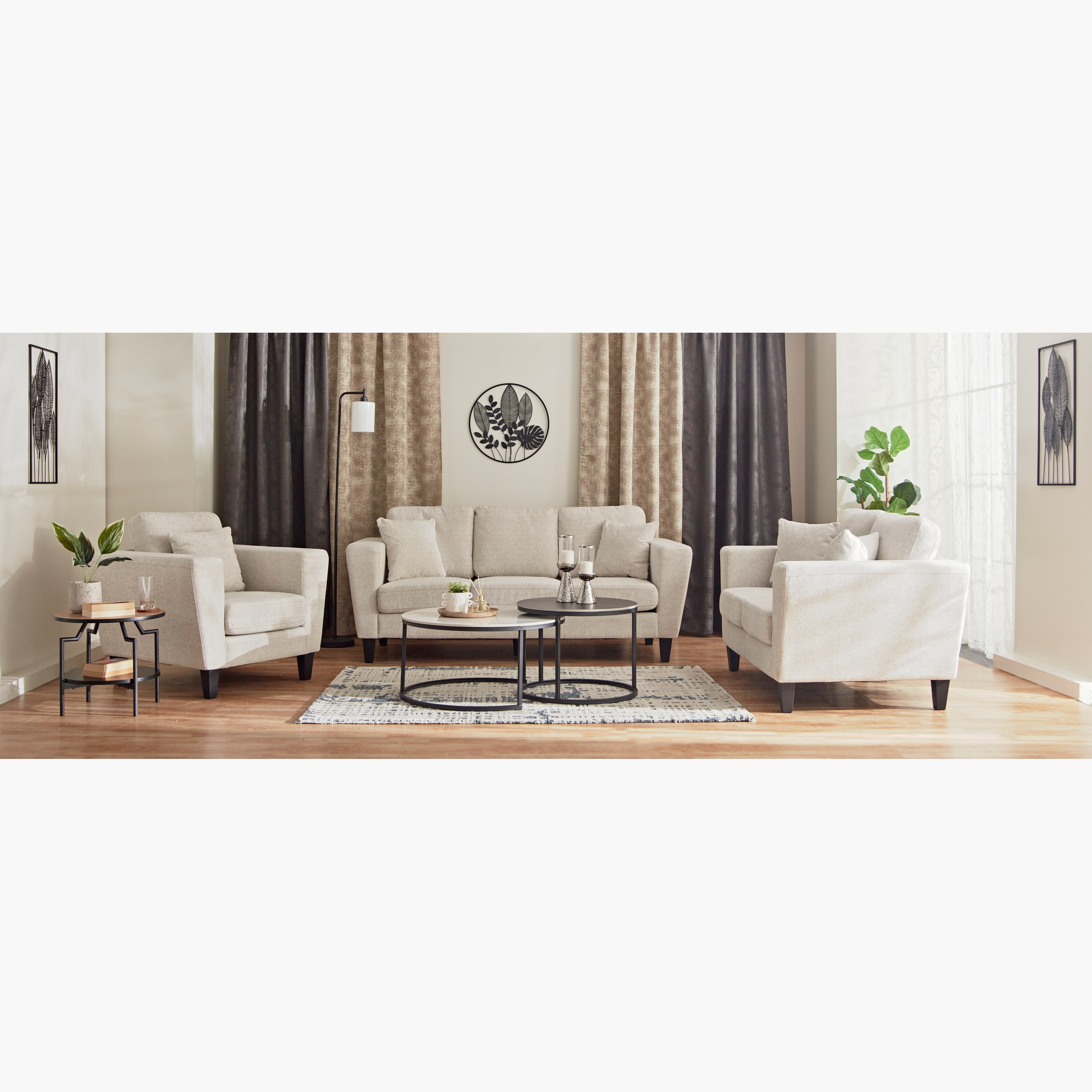 كنبة قماش مقعدين مع وسادتين - كاثي-hbxlivingroom-sofasandarmchairs-sofas-image-9