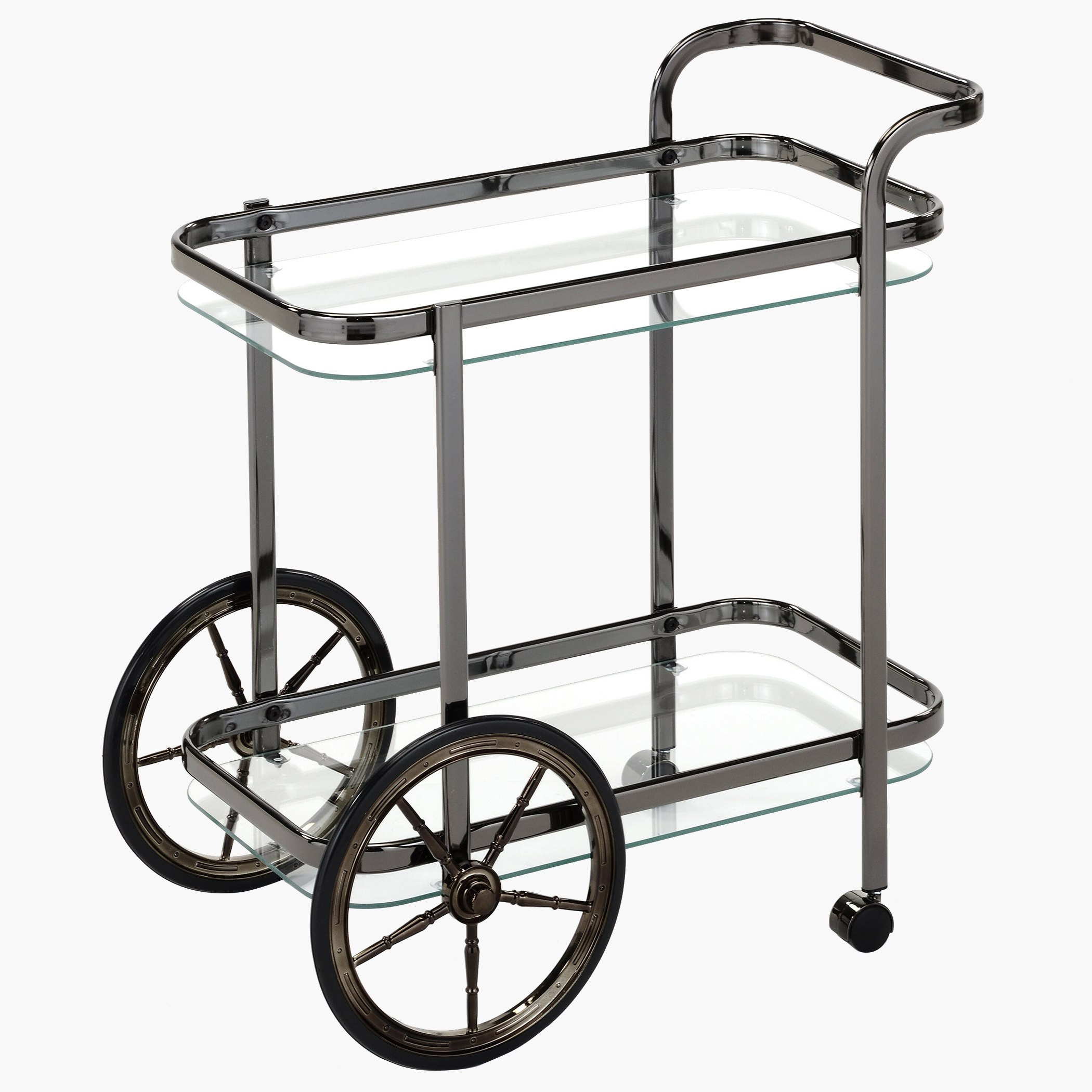 Bloom 2-Tier Serving Trolley-hbxlivingroom-tablesandstands-servingtrolleys-image-2