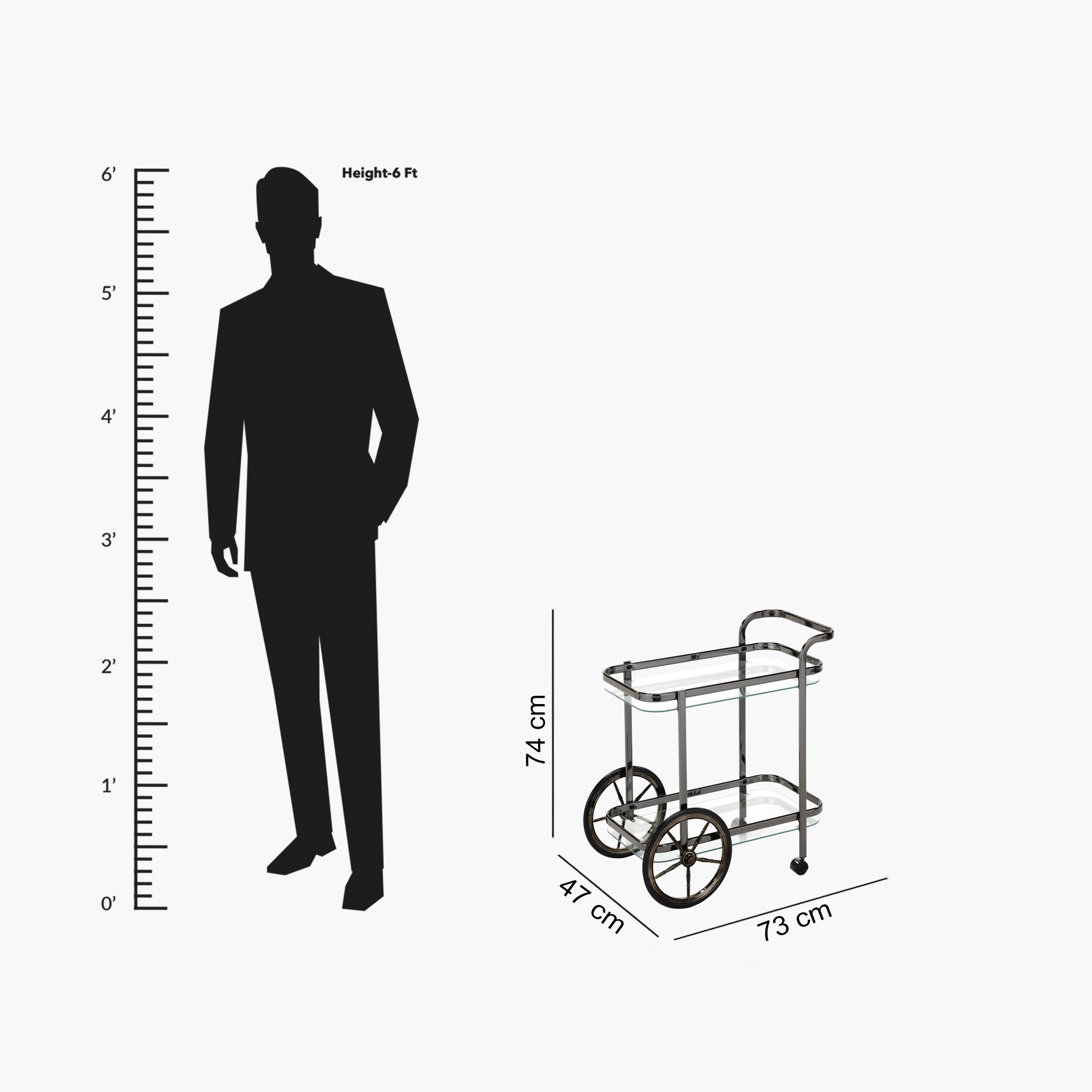 Bloom 2-Tier Serving Trolley-hbxlivingroom-tablesandstands-servingtrolleys-image-7