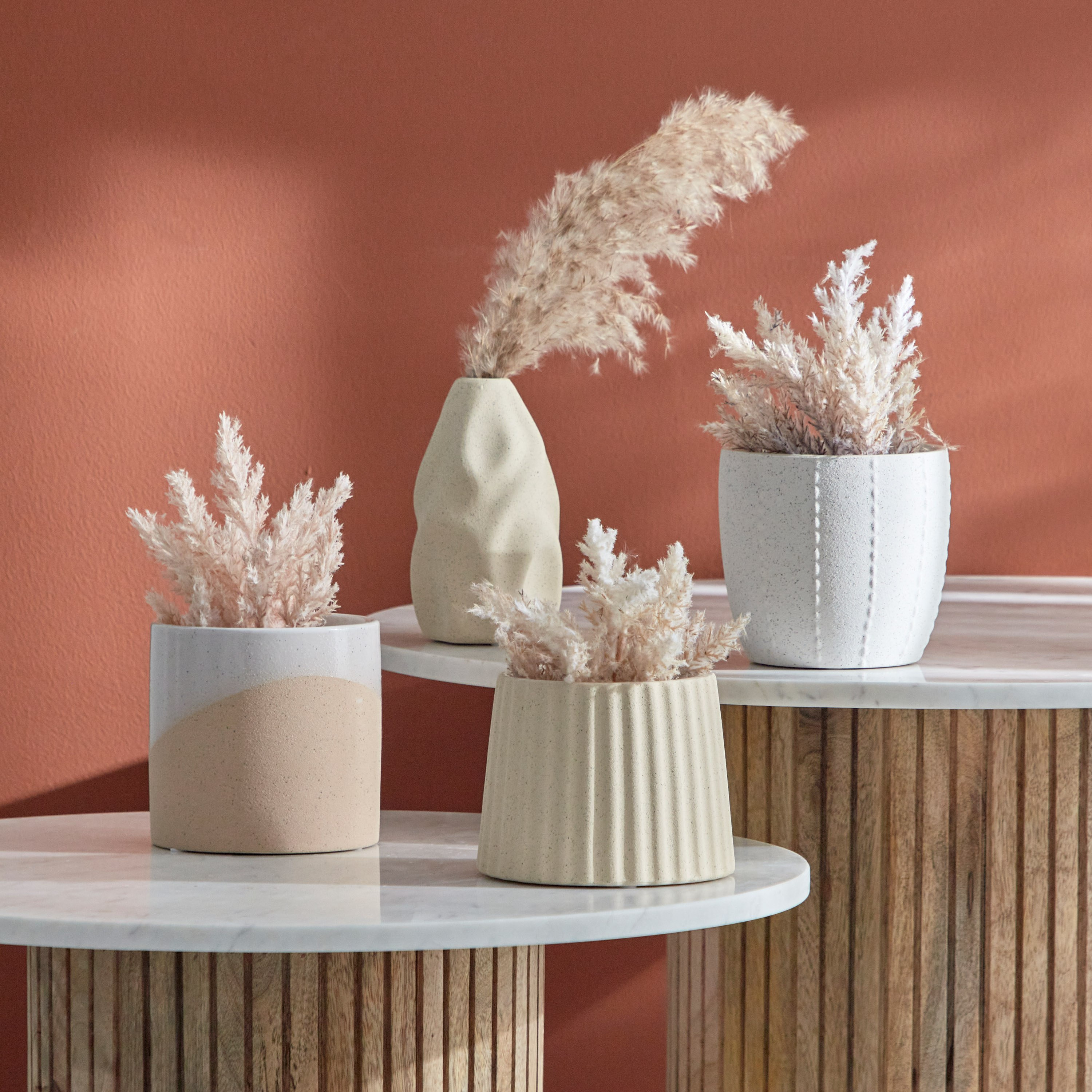 مزهرية سيراميك من سانسا - 10.5x8.5x16 سم-hbxbedroom-decorandaccessories-vases-image-6