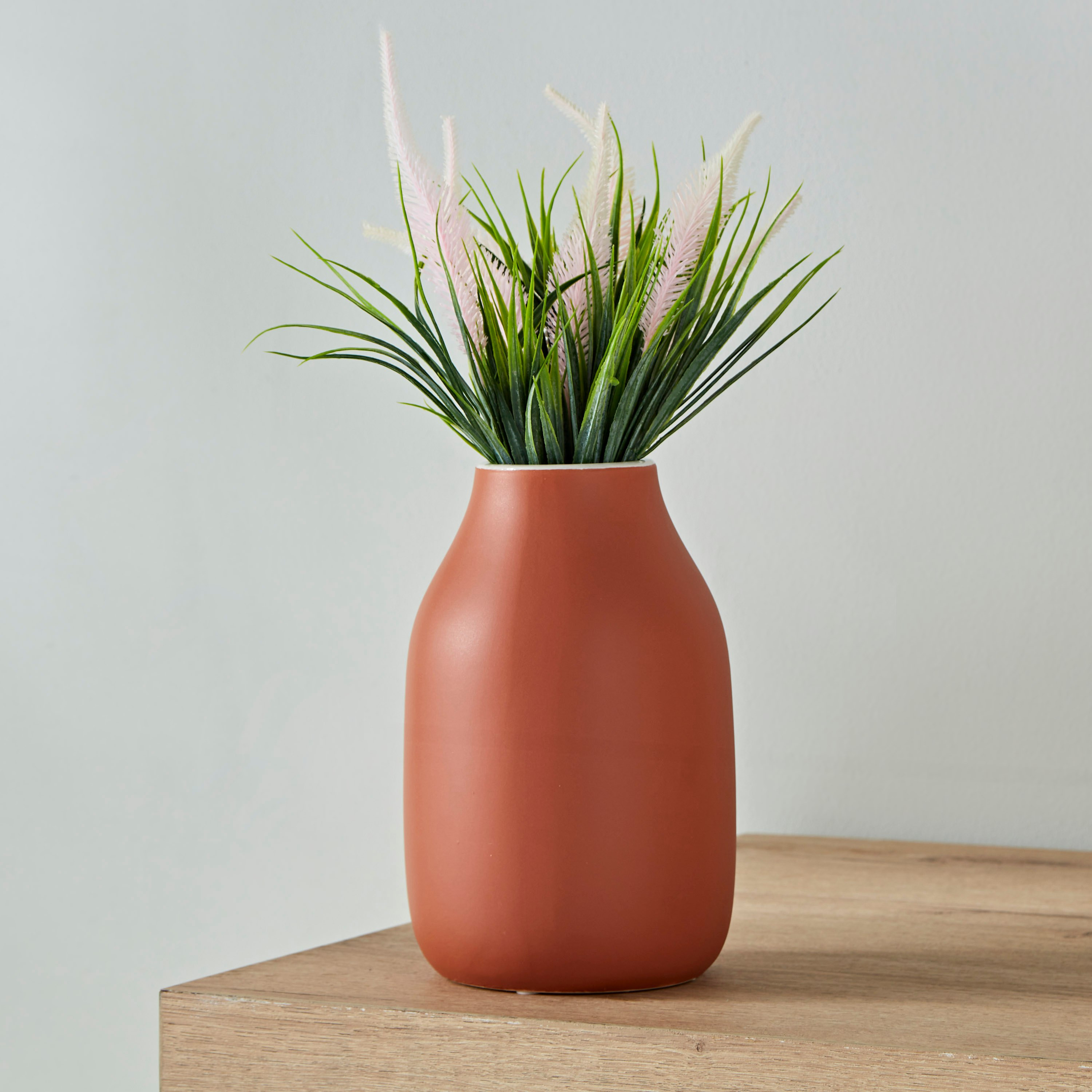 مزهرية سيراميك من سانسا - 14.5x14.5x23 سم-hbxbedroom-decorandaccessories-vases-image-1