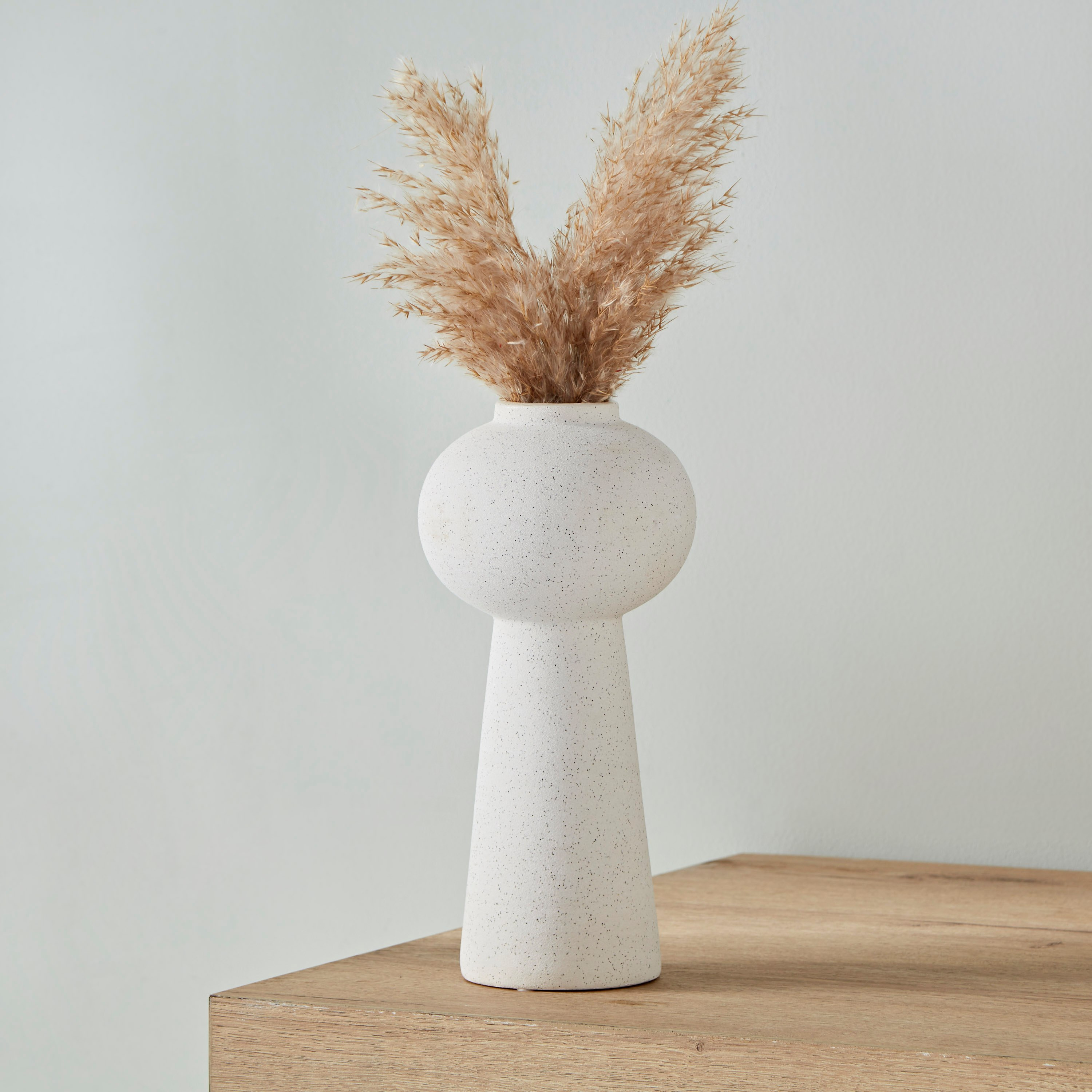 مزهرية سيراميك من سانسا - 13x13x28 سم-hbxbedroom-decorandaccessories-vases-image-1
