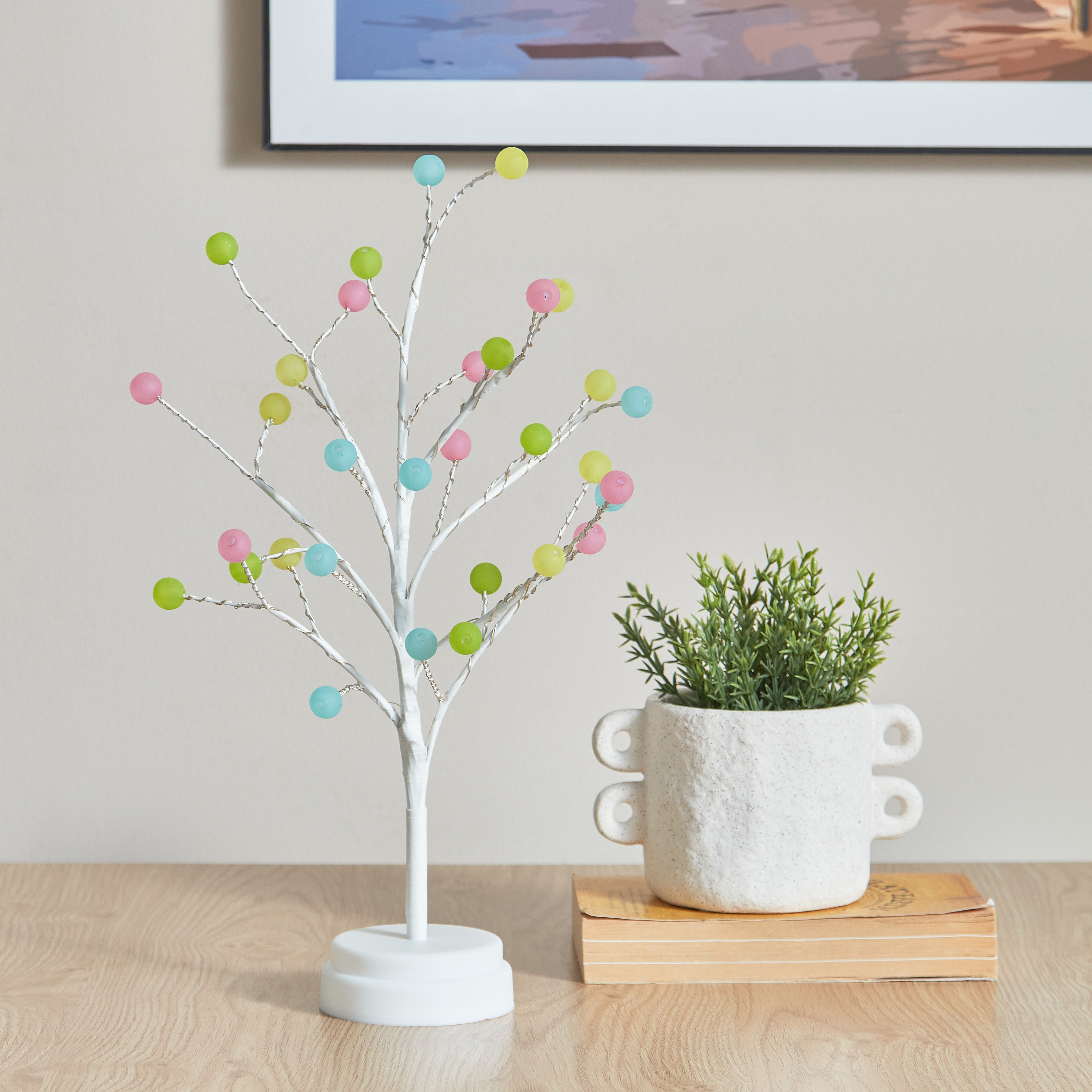شجرة ديكور بـ 32 لمبة إل إي دي من كات - 40 سم-hbxdiningroom-lighting-decorativesandstringlights-image-2
