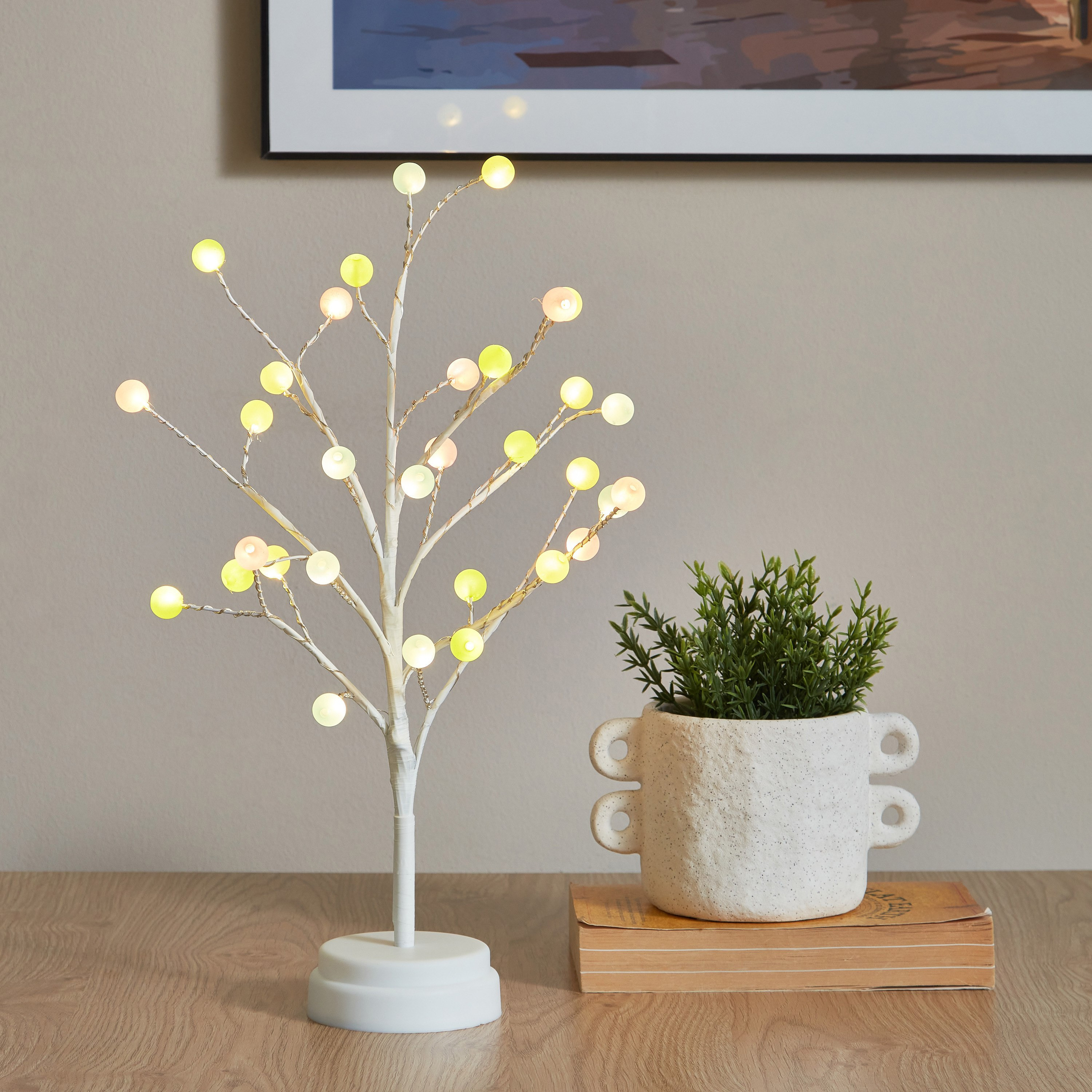 شجرة ديكور بـ 32 لمبة إل إي دي من كات - 40 سم-hbxdiningroom-lighting-decorativesandstringlights-image-1