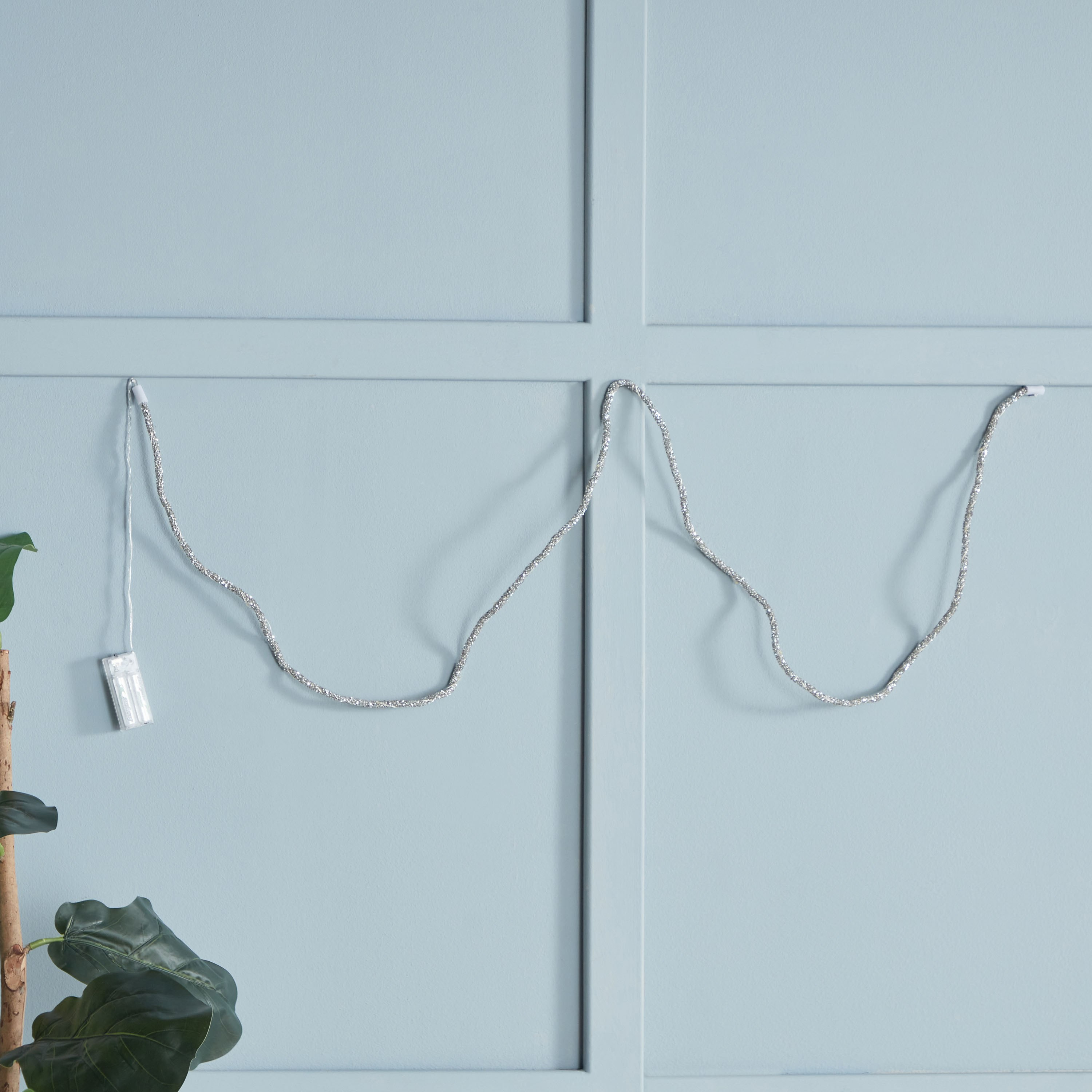 Kat Cotton Rope LED String Light - 165 cm-hbxdiningroom-lighting-decorativesandstringlights-image-2