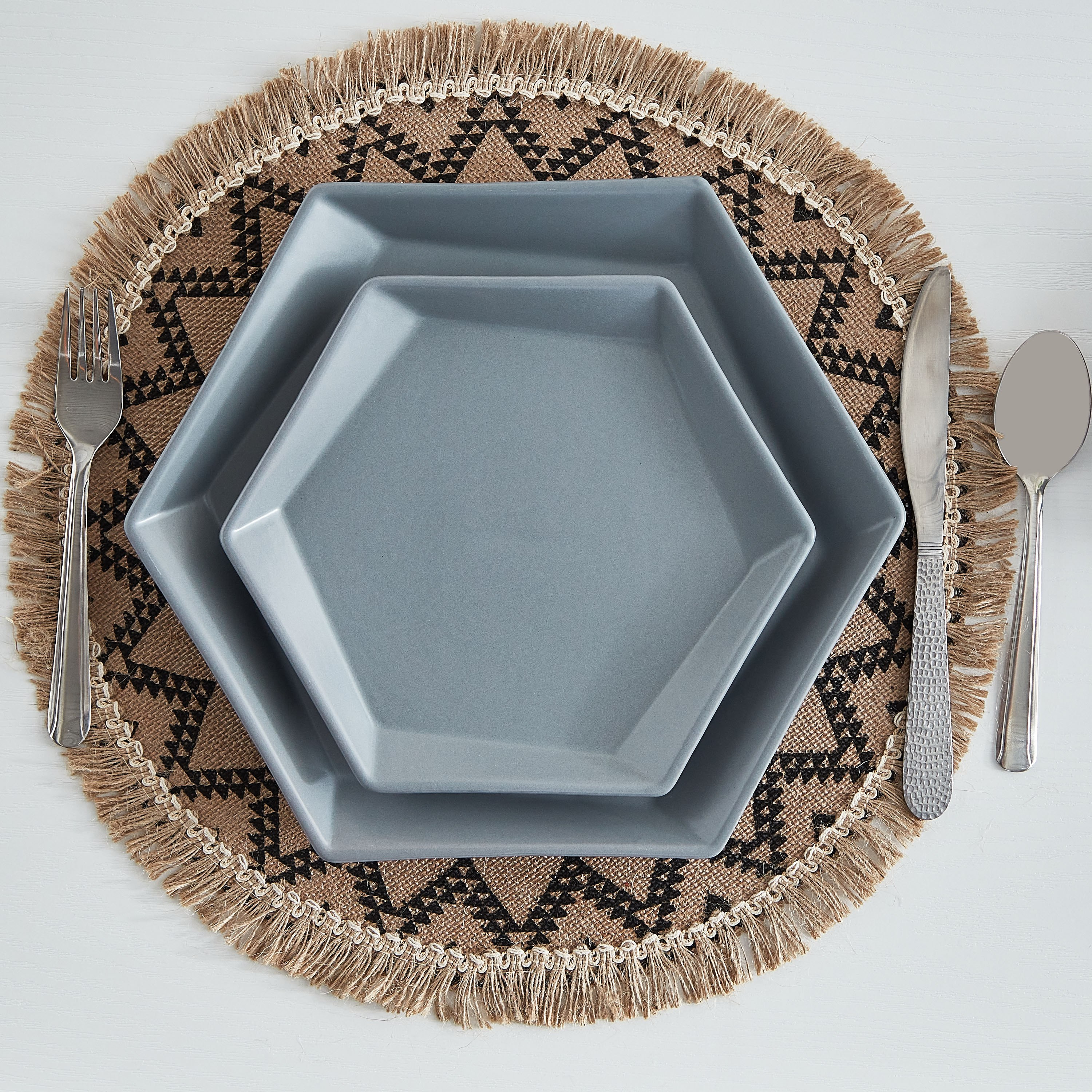 Silver Lining 12-Piece Stoneware Dinner Set-hbxhomeware-hbxkitchen-image-2