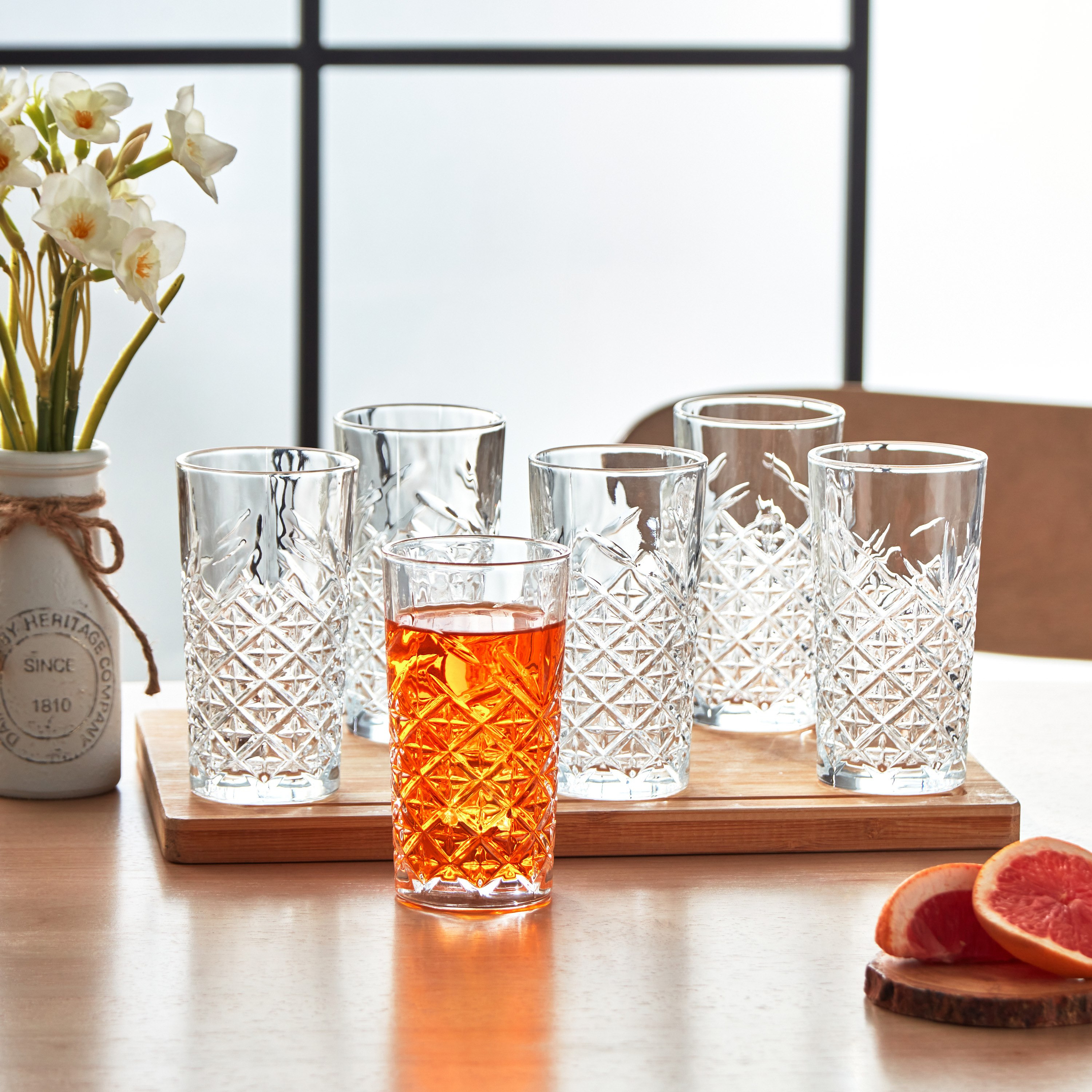 طقم أكواب 6 قطع من تريو - 285 مل-hbxhomeware-hbxkitchen-image-1