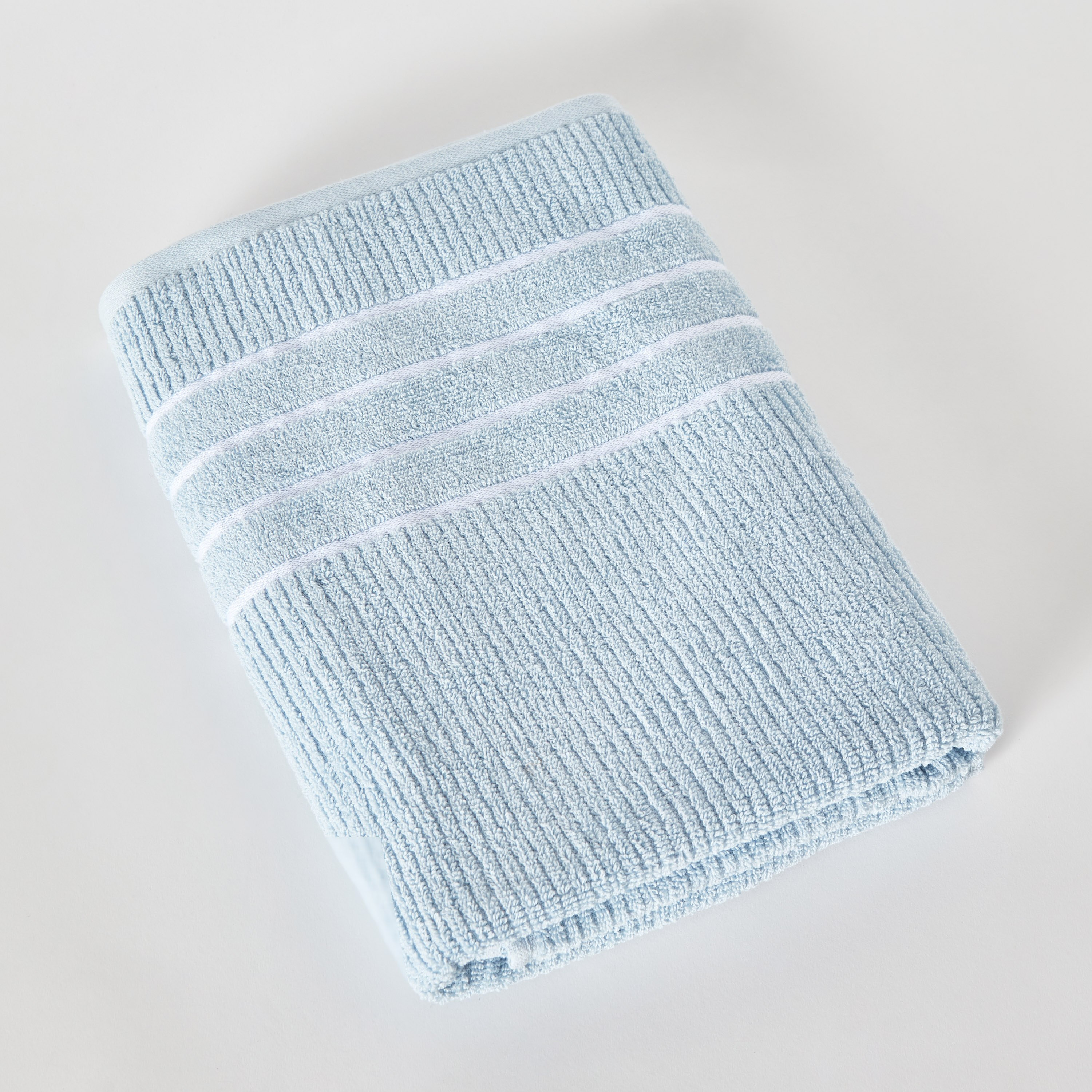 منشفة استحمام قطني مضلعة من ماتيو - 136x68 سم-hbxbathroom-bathroomtextiles-image-6