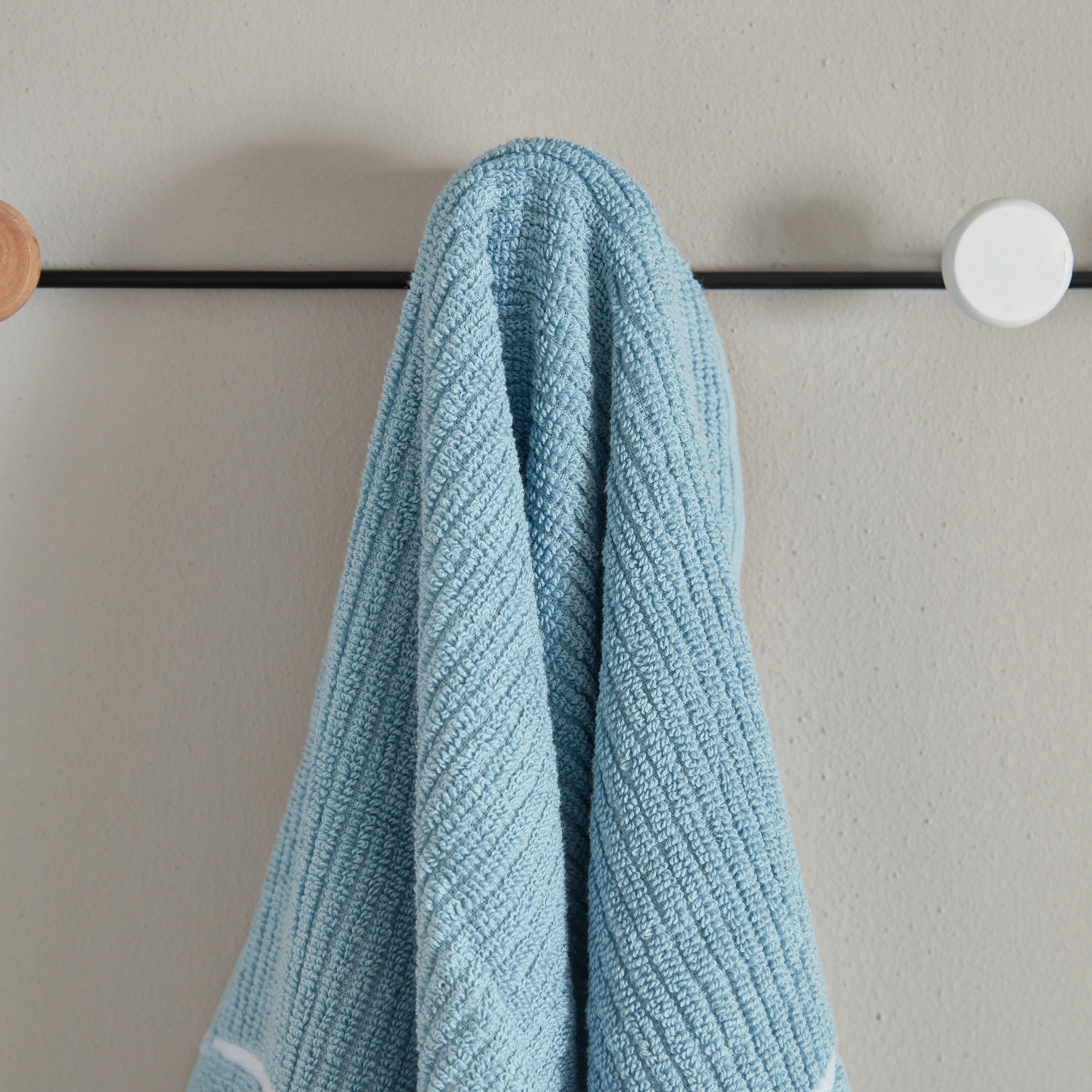 Mateo Ribbed Cotton Hand Towel - 40x70 cm-hbxbathroom-bathroomtextiles-image-2