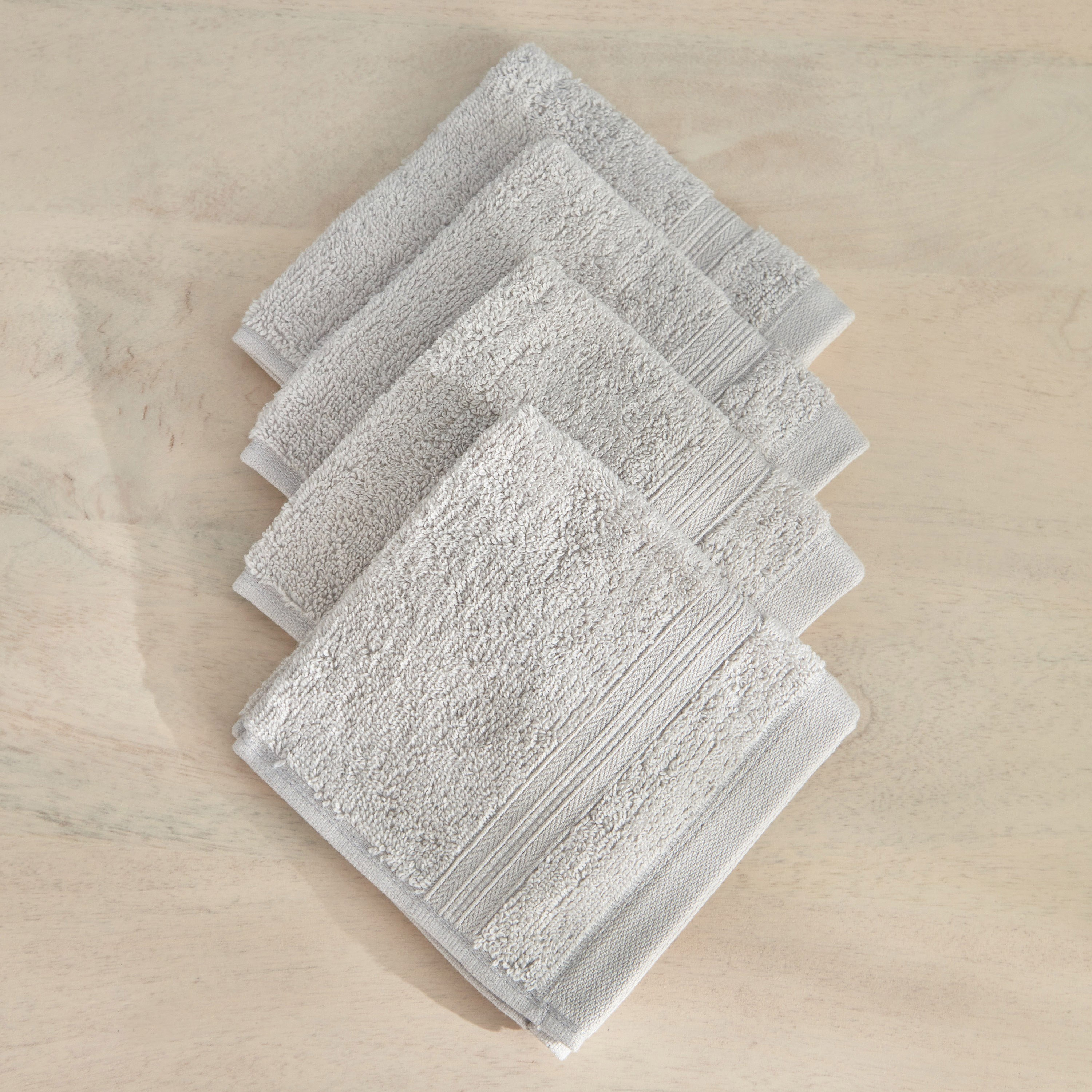 طقم مناشف وجه فريش 4 قطع من جيفا ناتشورالي - 30x30 سم-hbxbathroom-bathroomtextiles-image-4