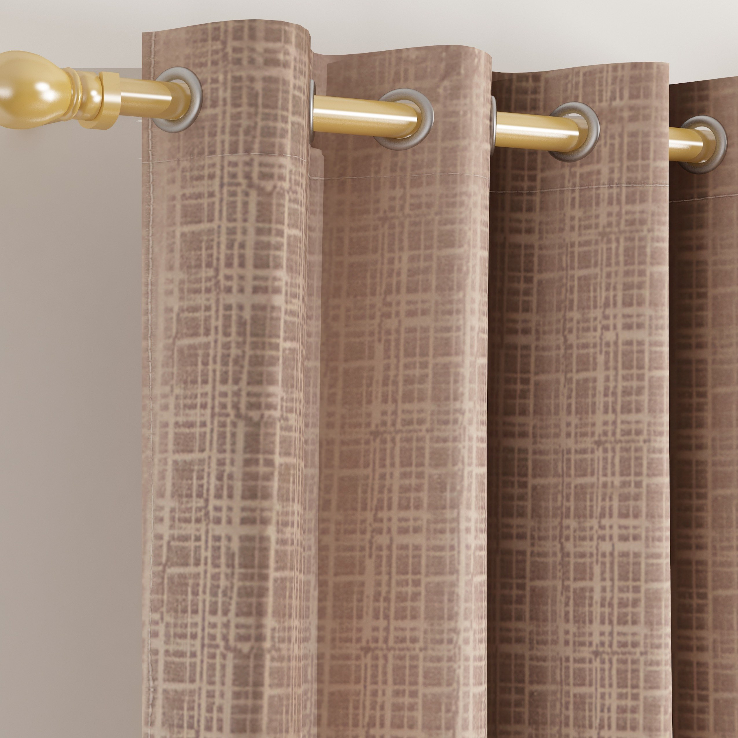 طقم ستائر جاكار معتمة قطعتين من ميتشيجن ريتا - 135x240 سم-hbxhomeware-hbxdecorandfurnishings-image-2