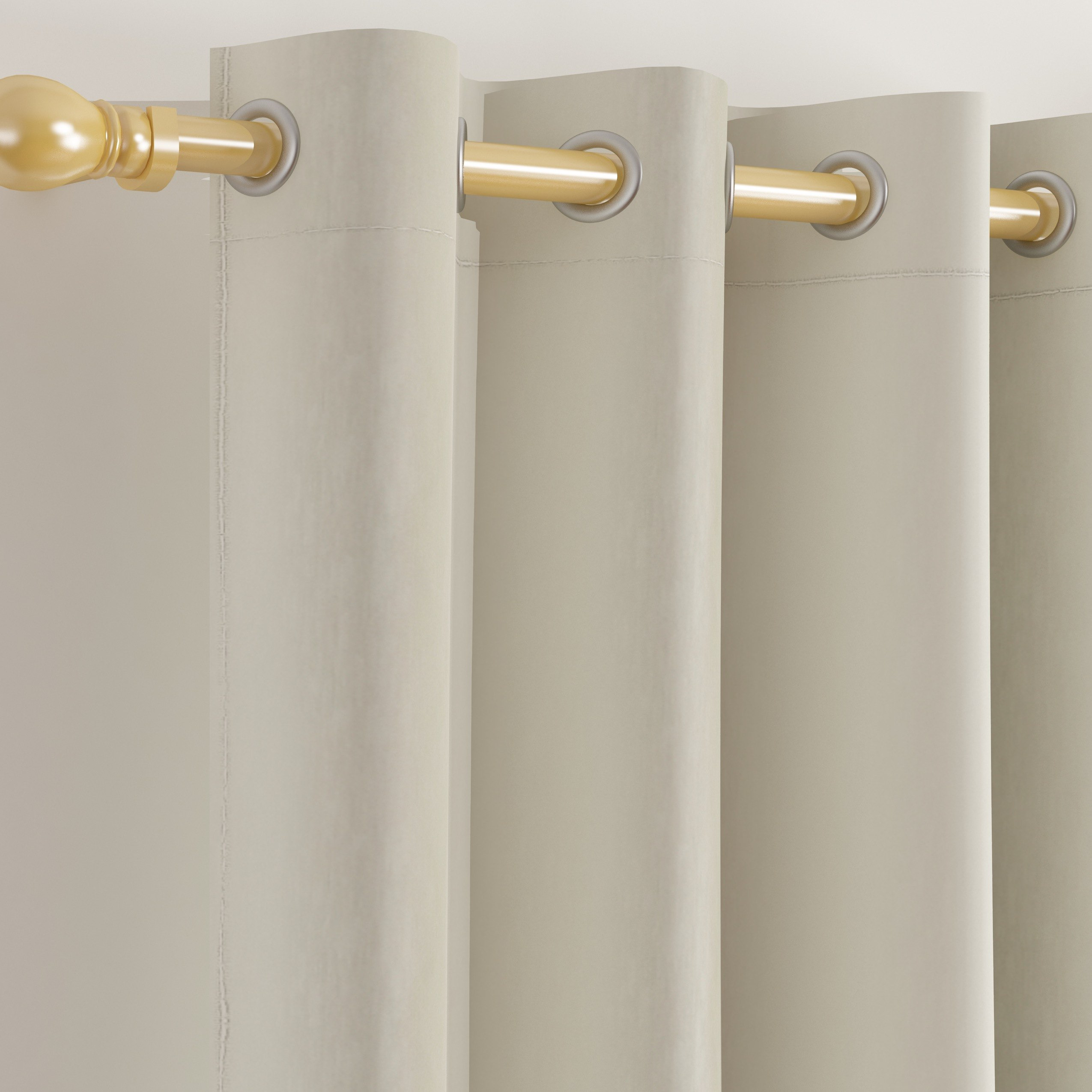 طقم ستائر جاكار معتمة قطعتين من ميتشيجن زارا - 135x240 سم-hbxhomeware-hbxdecorandfurnishings-image-2