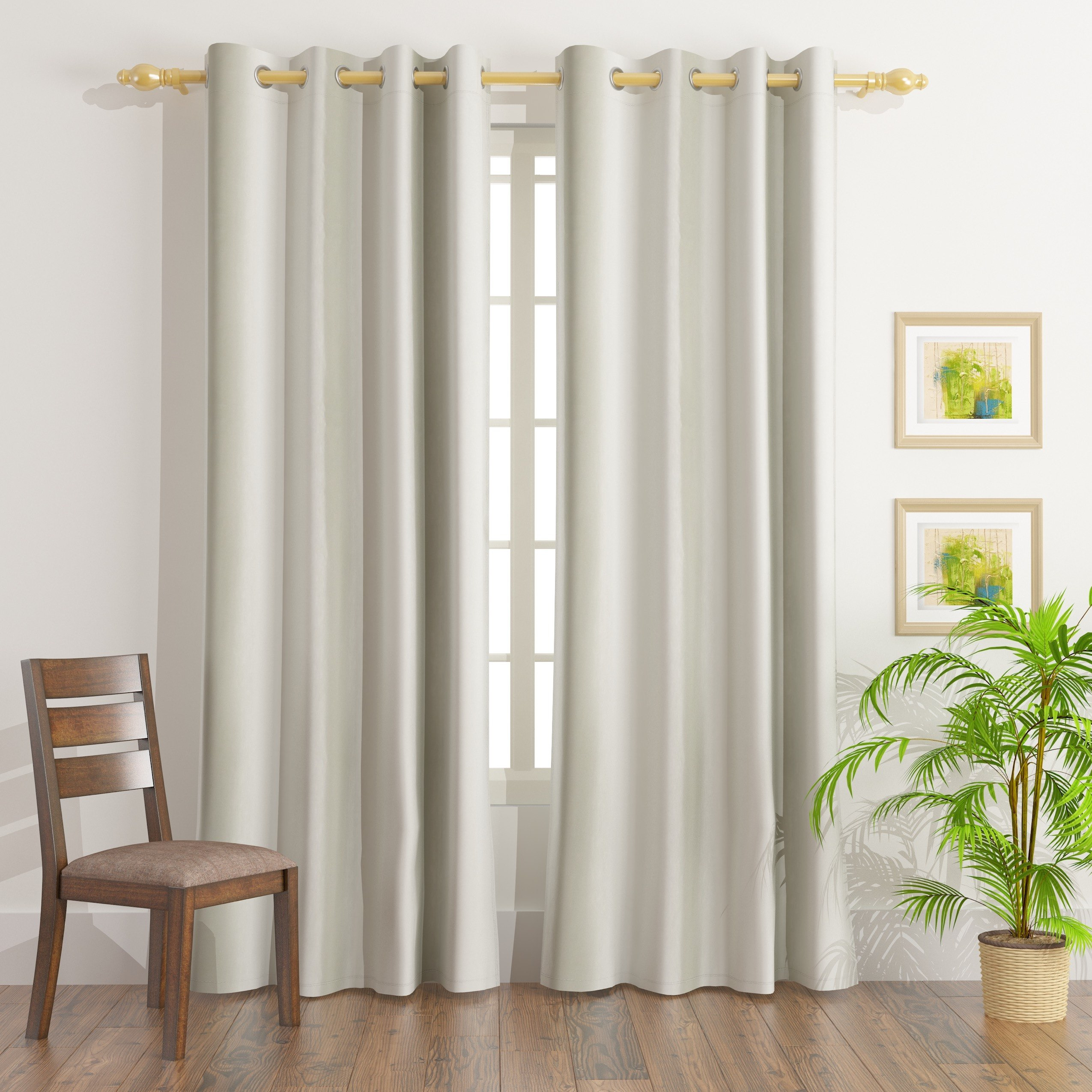 طقم ستائر جاكار معتمة قطعتين من ميتشيجن زارا - 135x240 سم-hbxhomeware-hbxdecorandfurnishings-image-1