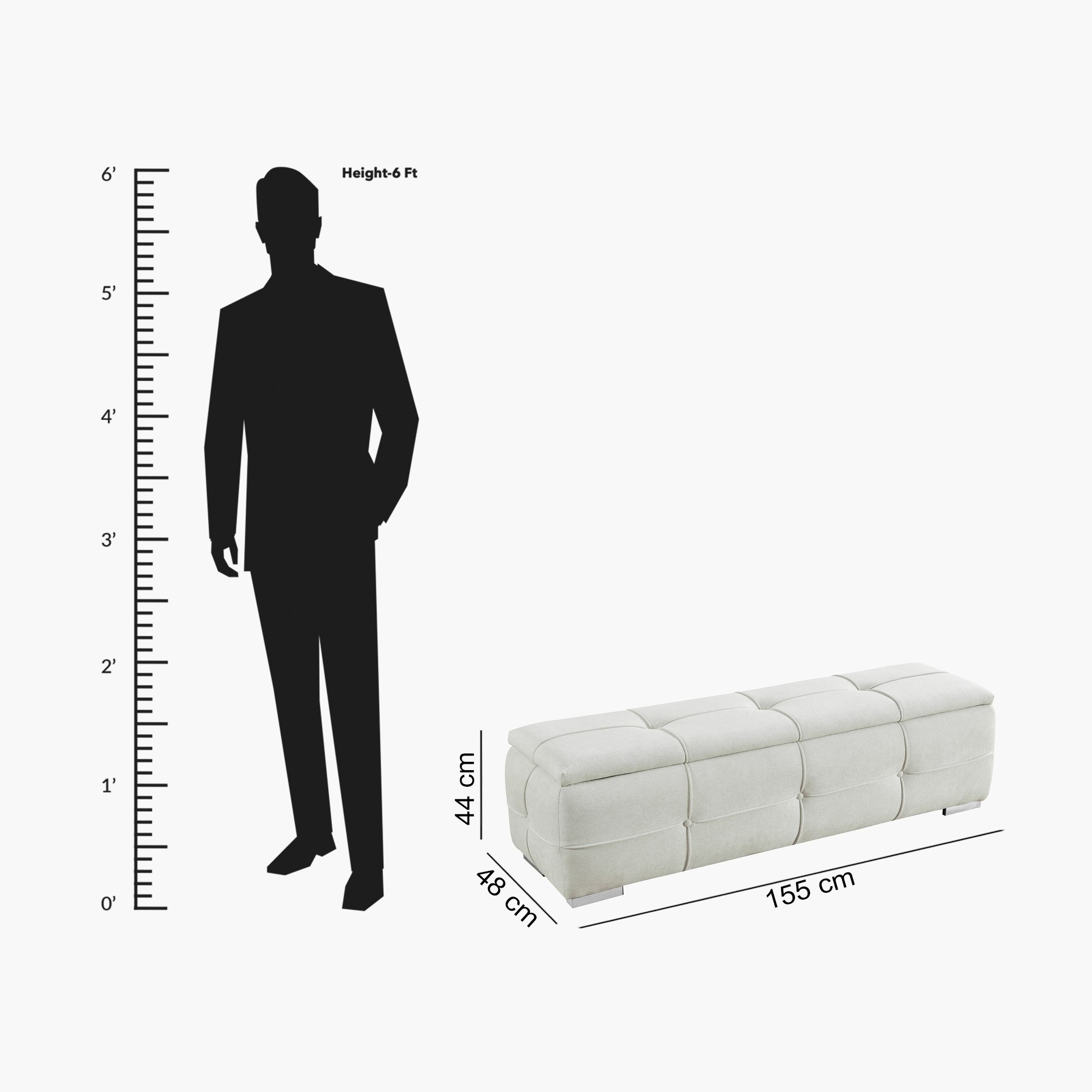 بنش سرير بمساحة تخزين من أشلي-hbxfurniture-sofasandarmchairs-benches-image-7