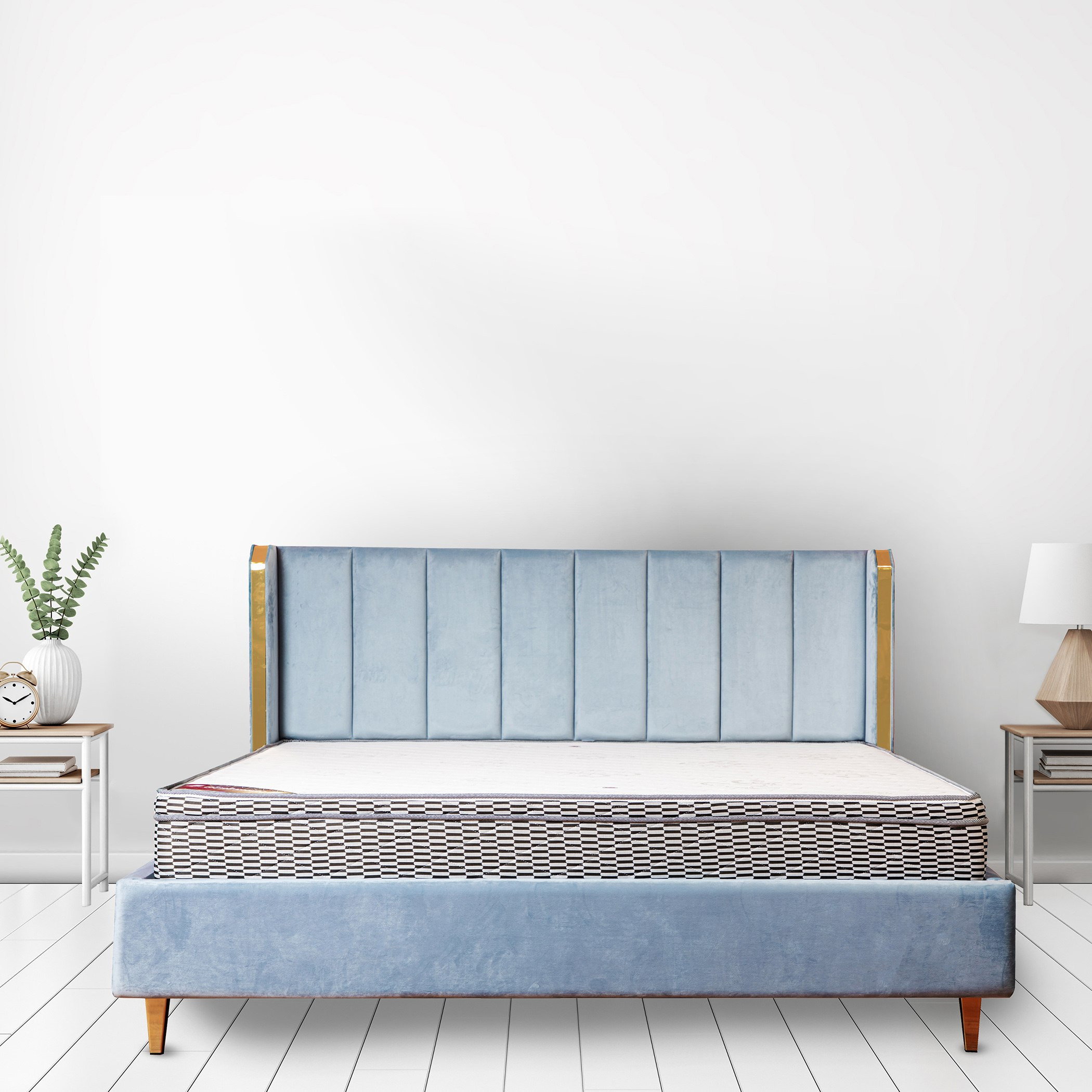 SleepNest iRepose Box Top Medium Firm Bonnell Spring Queen Mattress - 150x200x24 cm-PROMO_HB_KSA_HBX10_190925-image-3