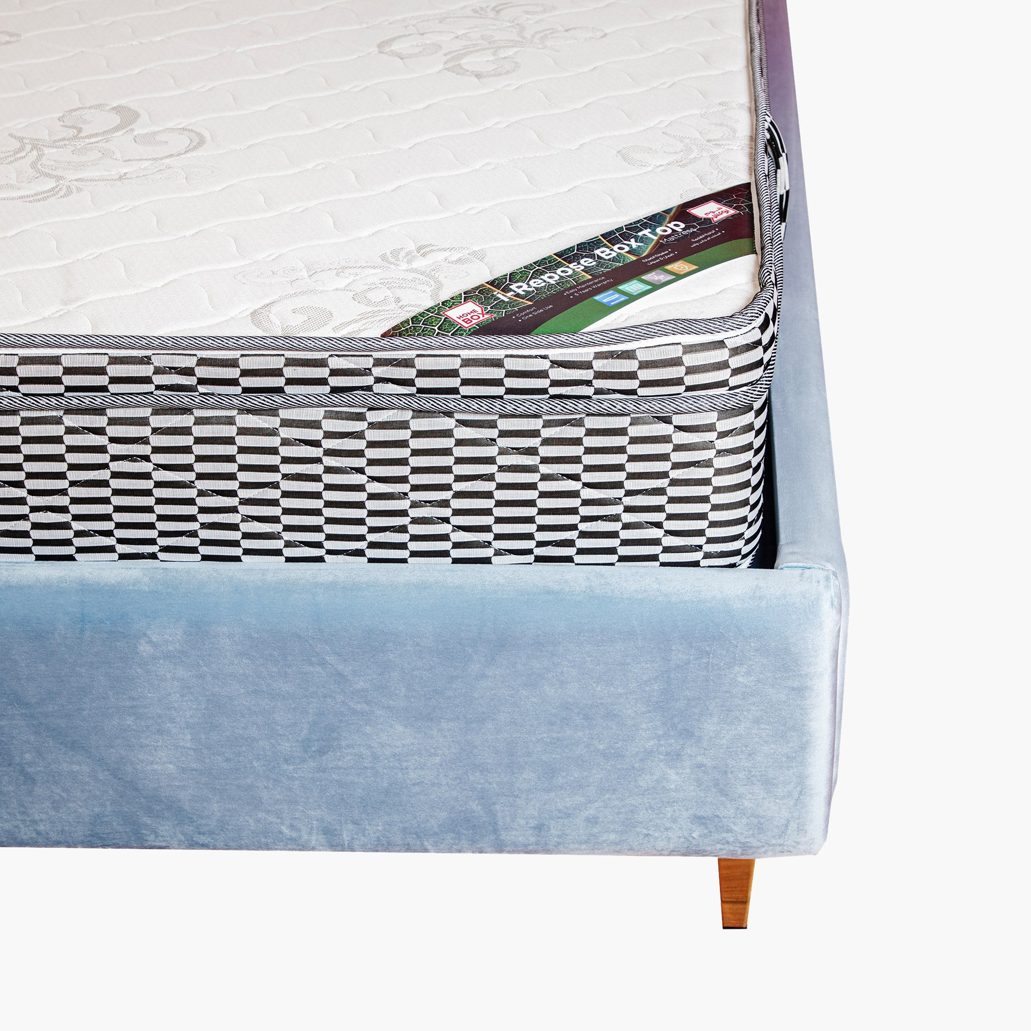 SleepNest iRepose Box Top Medium Firm Bonnell Spring Queen Mattress - 150x200x24 cm-PROMO_HB_KSA_HBX10_190925-image-9