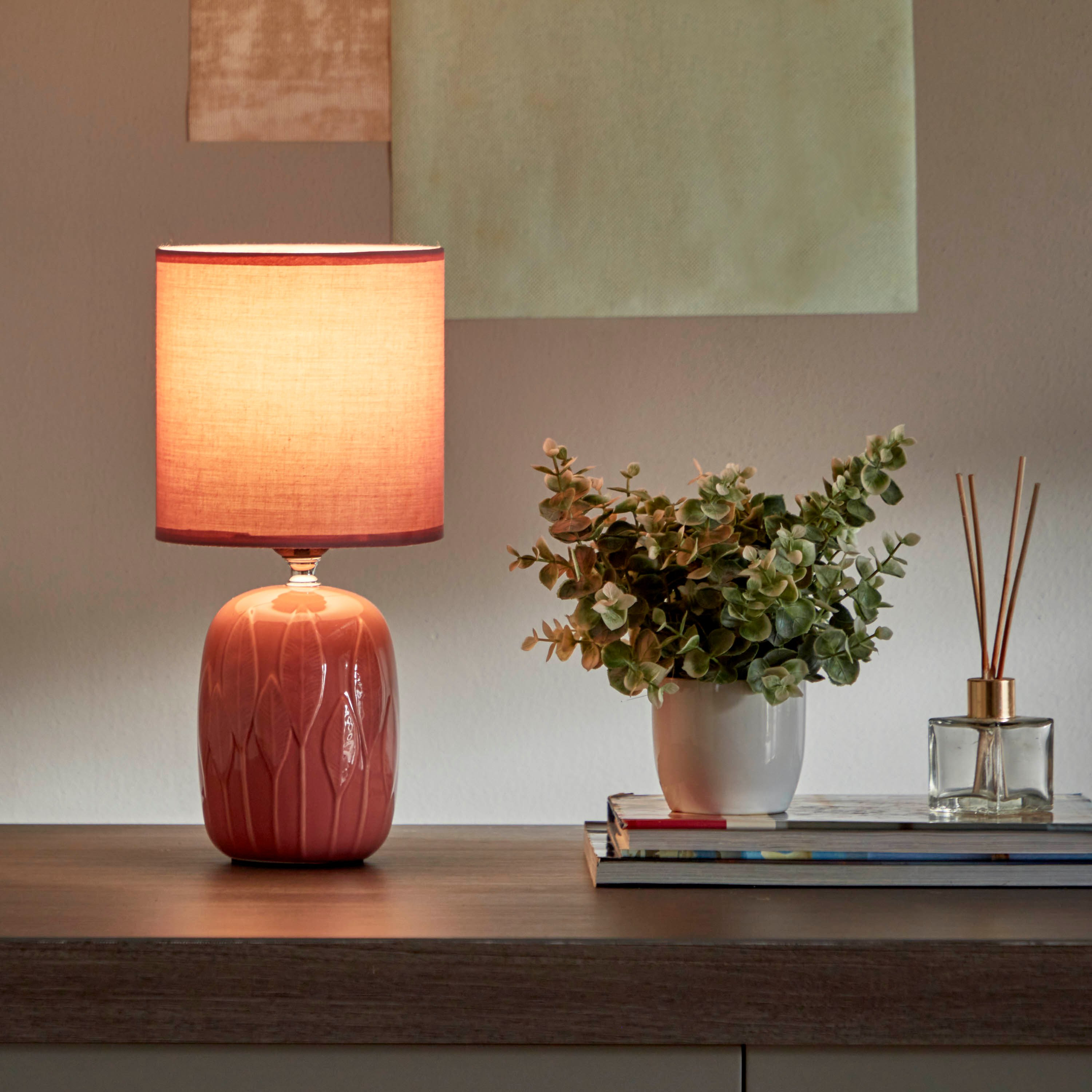 مصباح طاولة سيراميك من سكايلر - 15x15x32 سم-hbxlivingroom-lighting-tablelamps-image-5