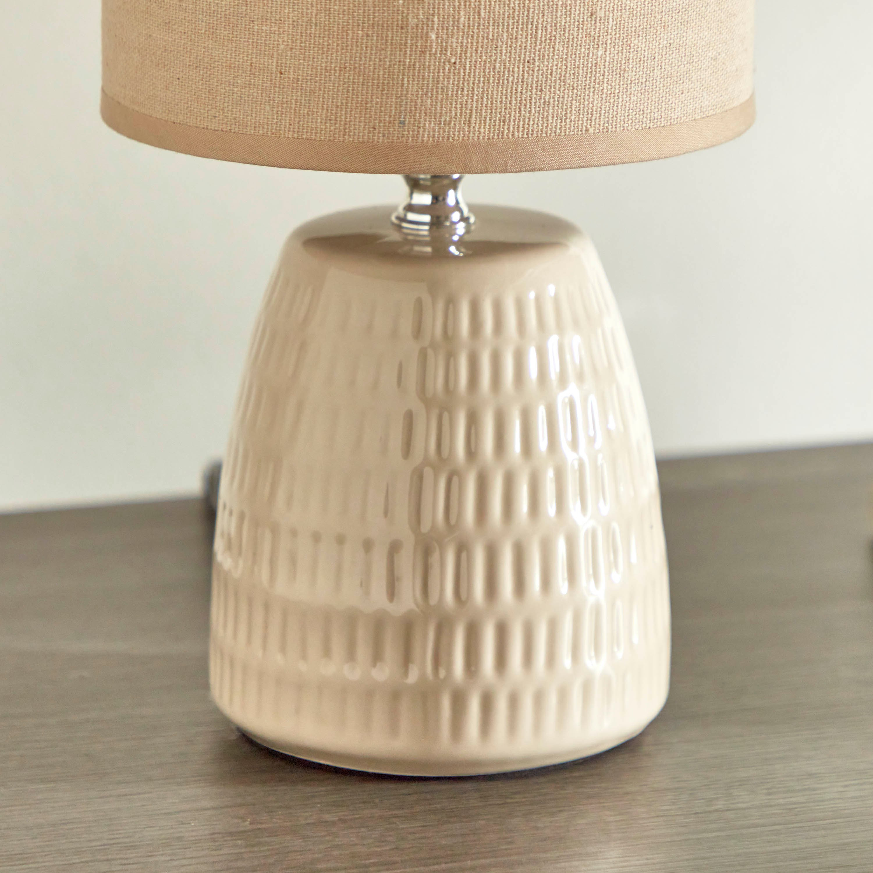 مصباح طاولة سيراميك من سكايلر - 15x15x29 سم-hbxlivingroom-lighting-tablelamps-image-3