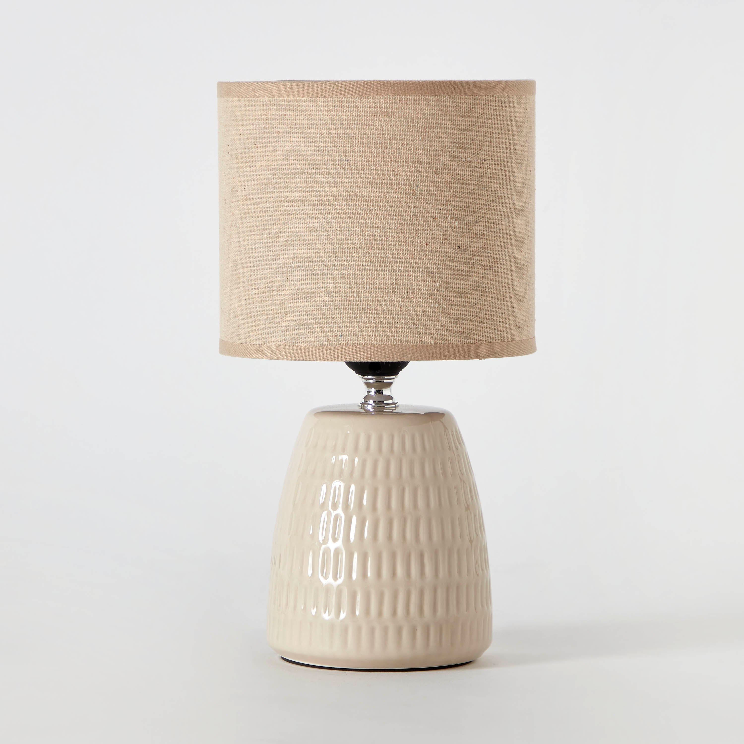 مصباح طاولة سيراميك من سكايلر - 15x15x29 سم-hbxlivingroom-lighting-tablelamps-image-7