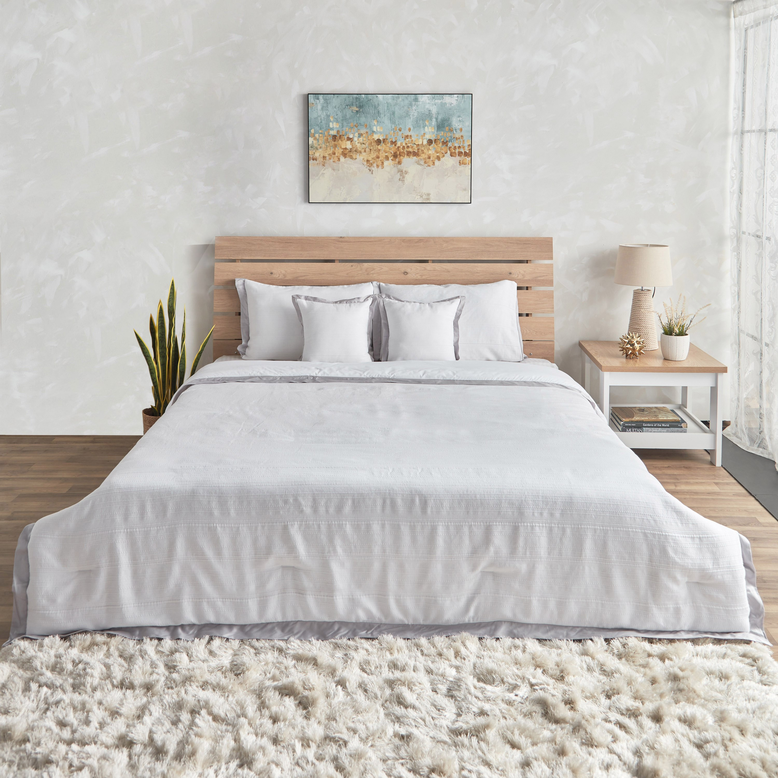 Luna Matelasse 5-Piece Cotton King Comforter Set - 220x240 cm-PROMO_HB_AE_B1G1_250925-image-2