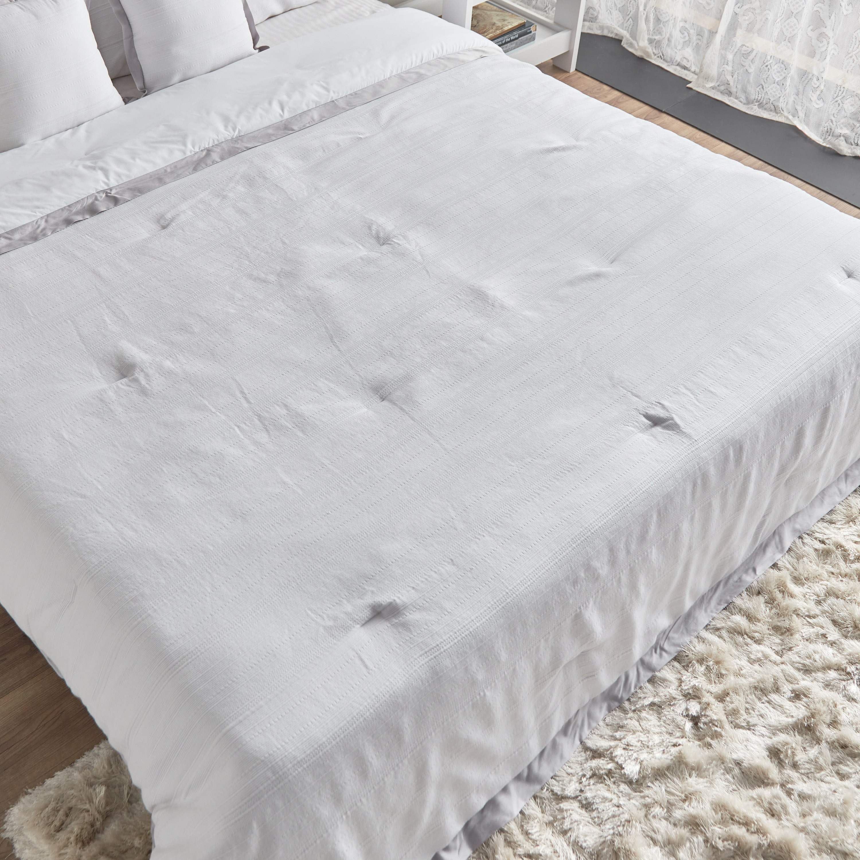 Luna Matelasse 5-Piece Cotton King Comforter Set - 220x240 cm-PROMO_HB_AE_B1G1_250925-image-4