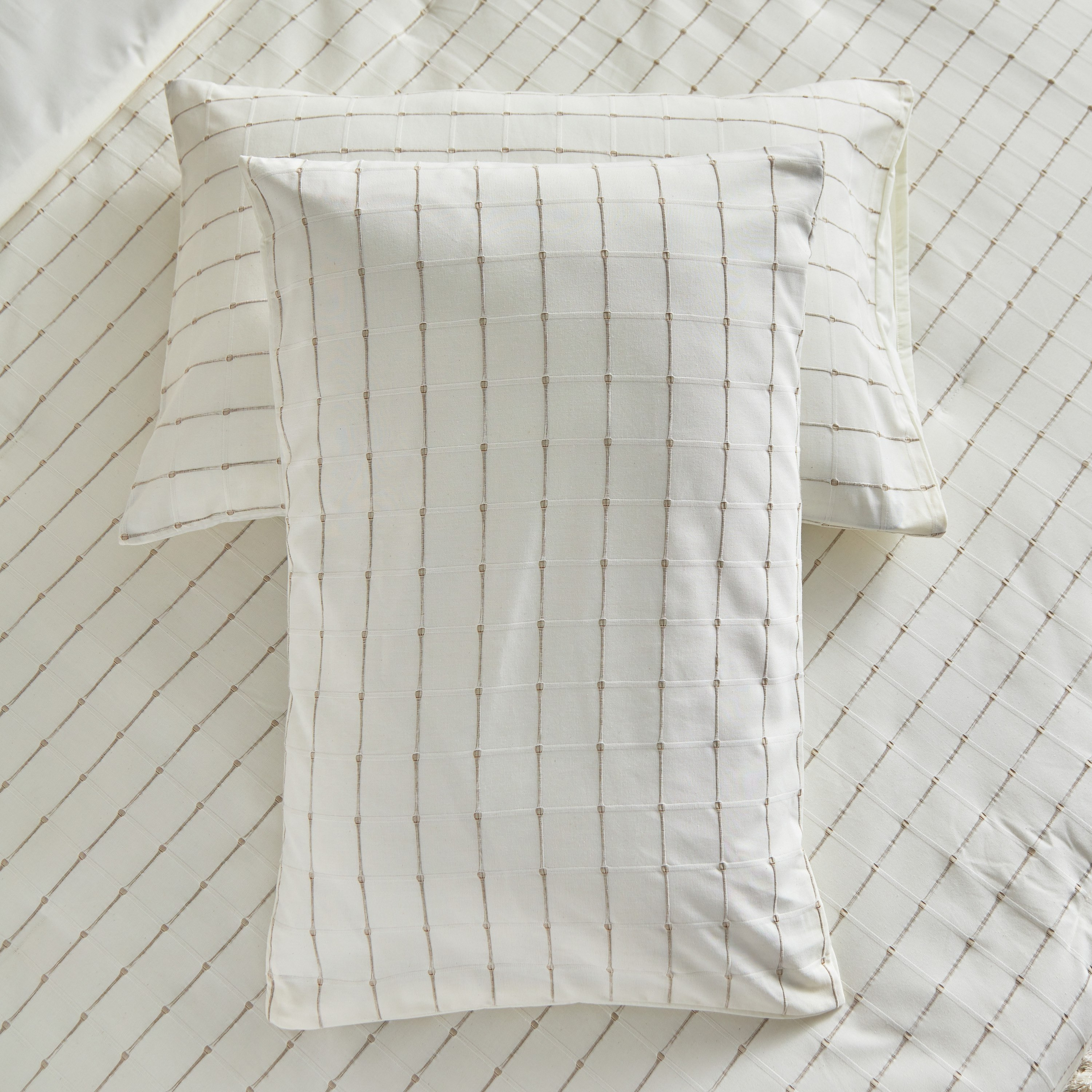 Margo 3-Piece Stripes Woven Cotton Twin Comforter Set - 160x220 cm-hbxkidsandyouth-beddingandfurnishings-comfortersets-image-6