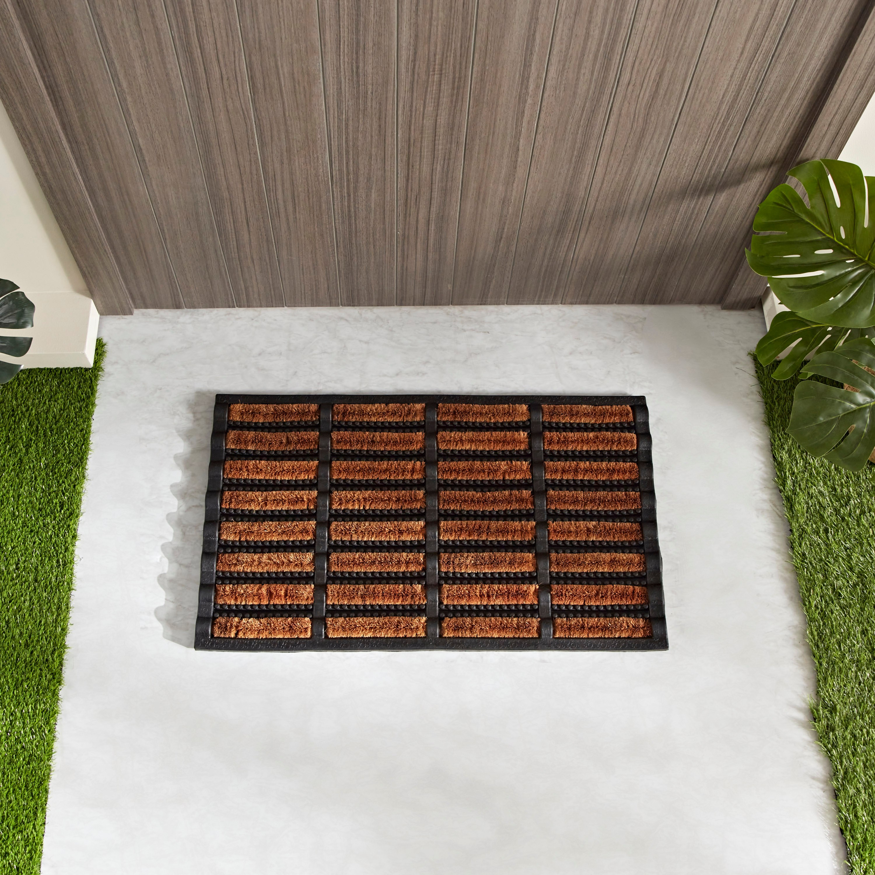 Tera Moulded Coir and Rubber Doormat - 45x75 cm-PROMO_HB_AE_B2G2_011025-image-2