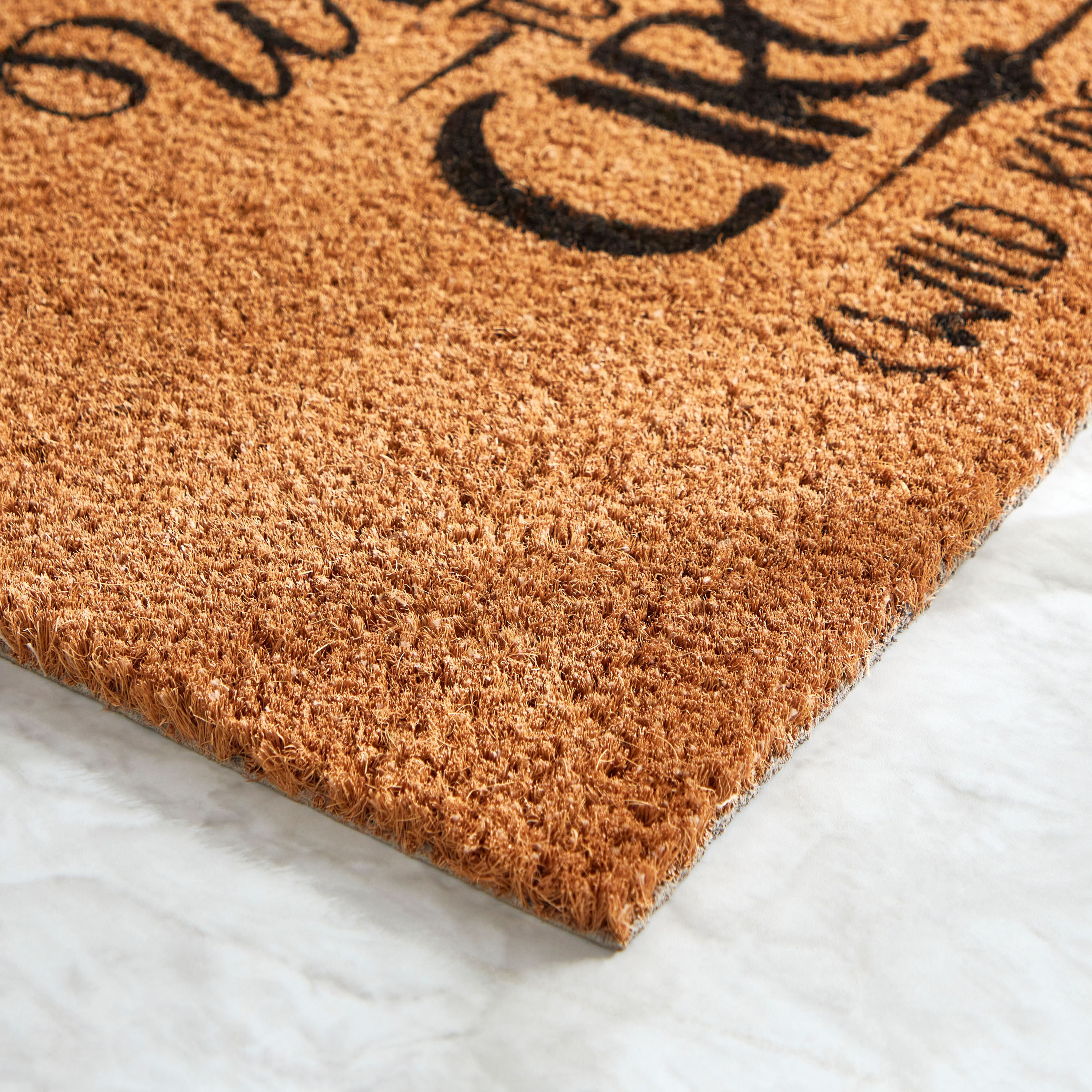 سجادة باب من ألياف جوز الهند بظهر لاتكس وطبعات - 40x75 سم-hbxhomeware-hbxlivingroom-image-3