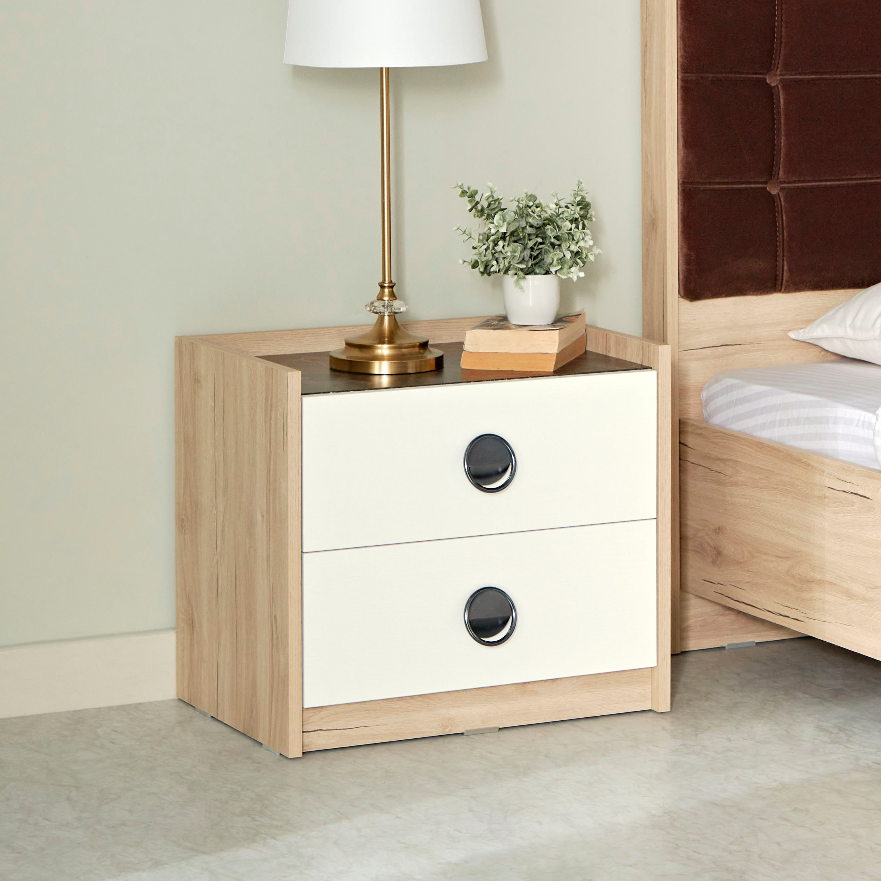 طقم غرفة نوم كينج 5 قطع من أتلانتا - 180x200 سم-hbxbedroom-bedsandbedsets-bedroomsets-king-image-12
