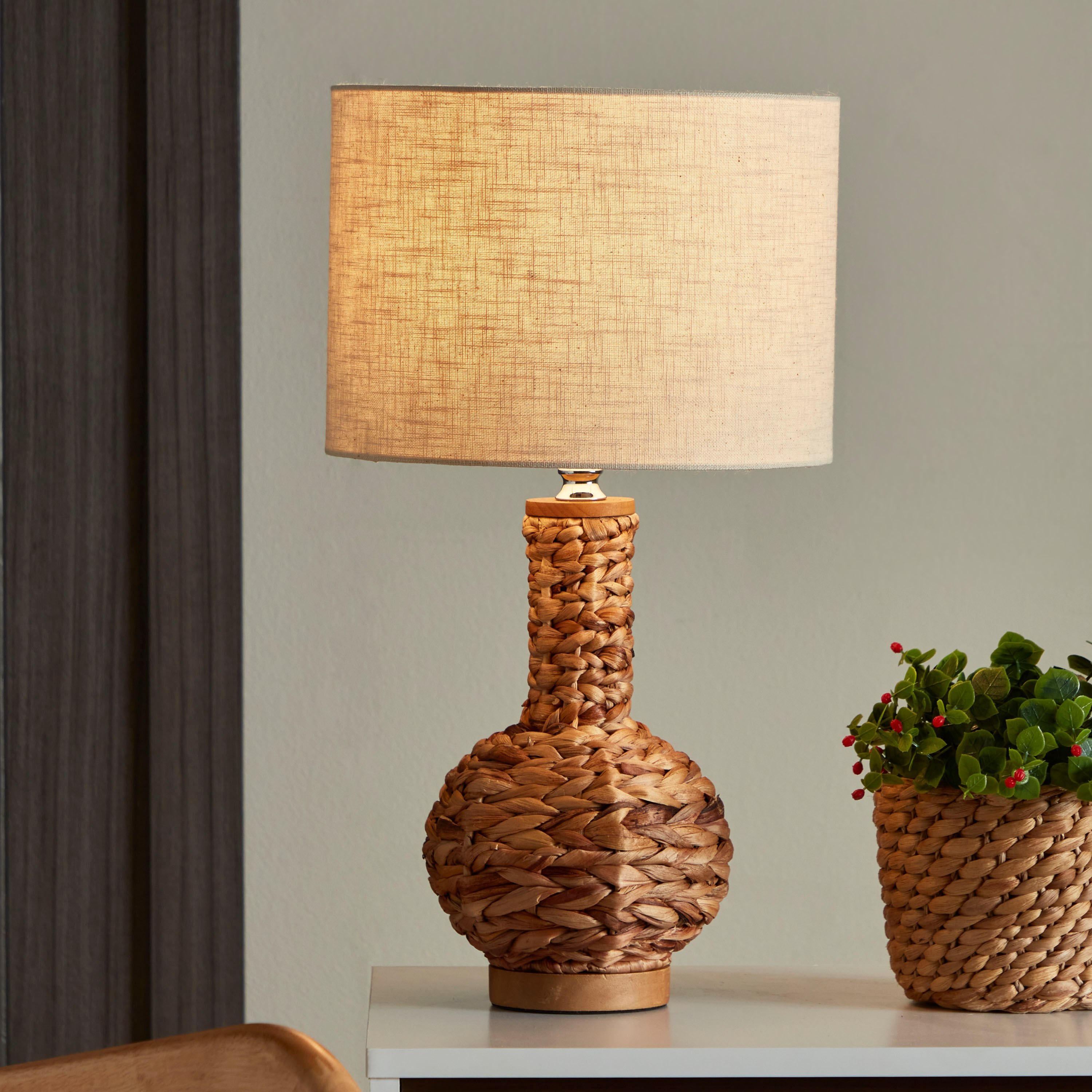 مصباح طاولة حبل صفير الماء من ناتشورال - 28x28x50 سم-hbxlivingroom-lighting-tablelamps-image-2