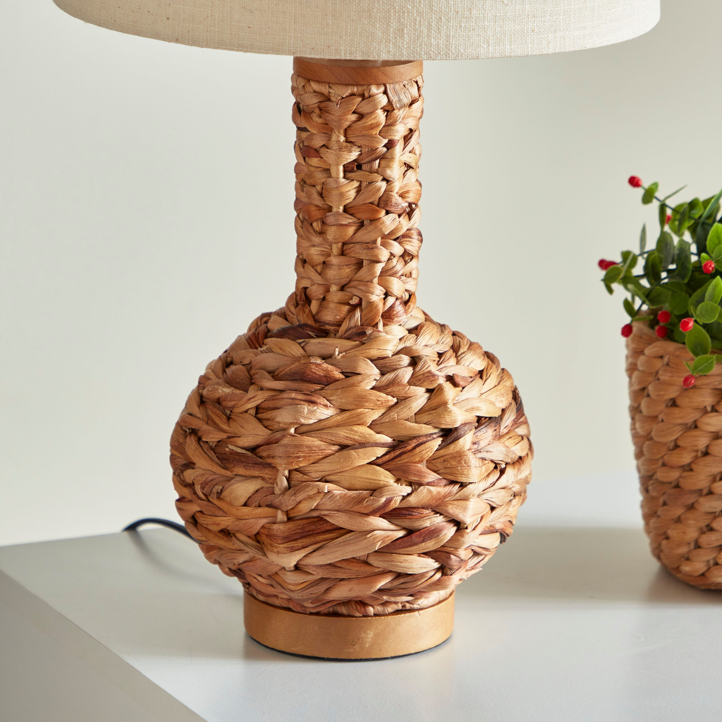 مصباح طاولة حبل صفير الماء من ناتشورال - 28x28x50 سم-hbxlivingroom-lighting-tablelamps-image-3