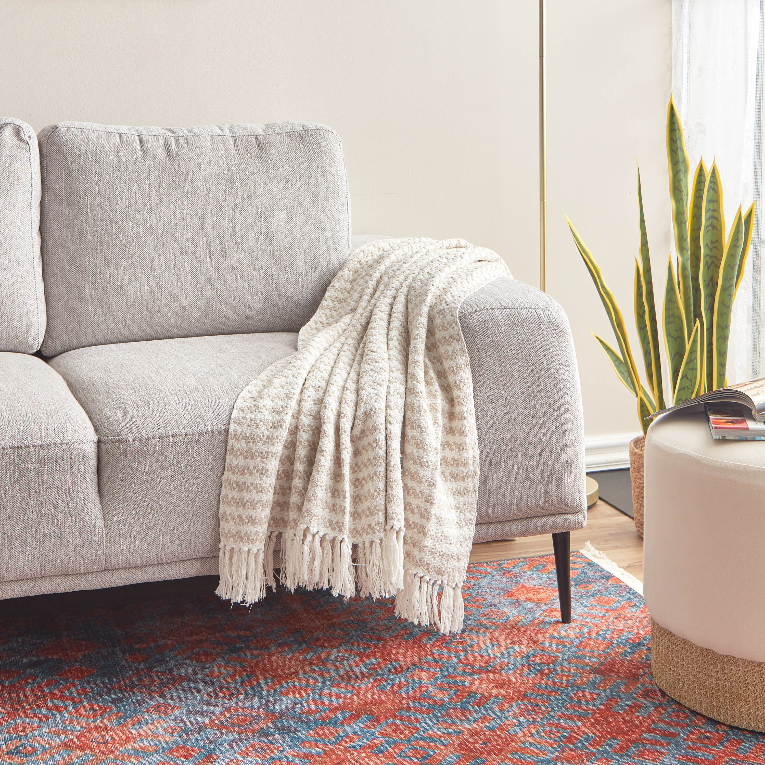 بطانية خفيفة سلوب بارزة الملمس من دراب - 130x170 سم-hbxhomeware-hbxbedroom-image-1