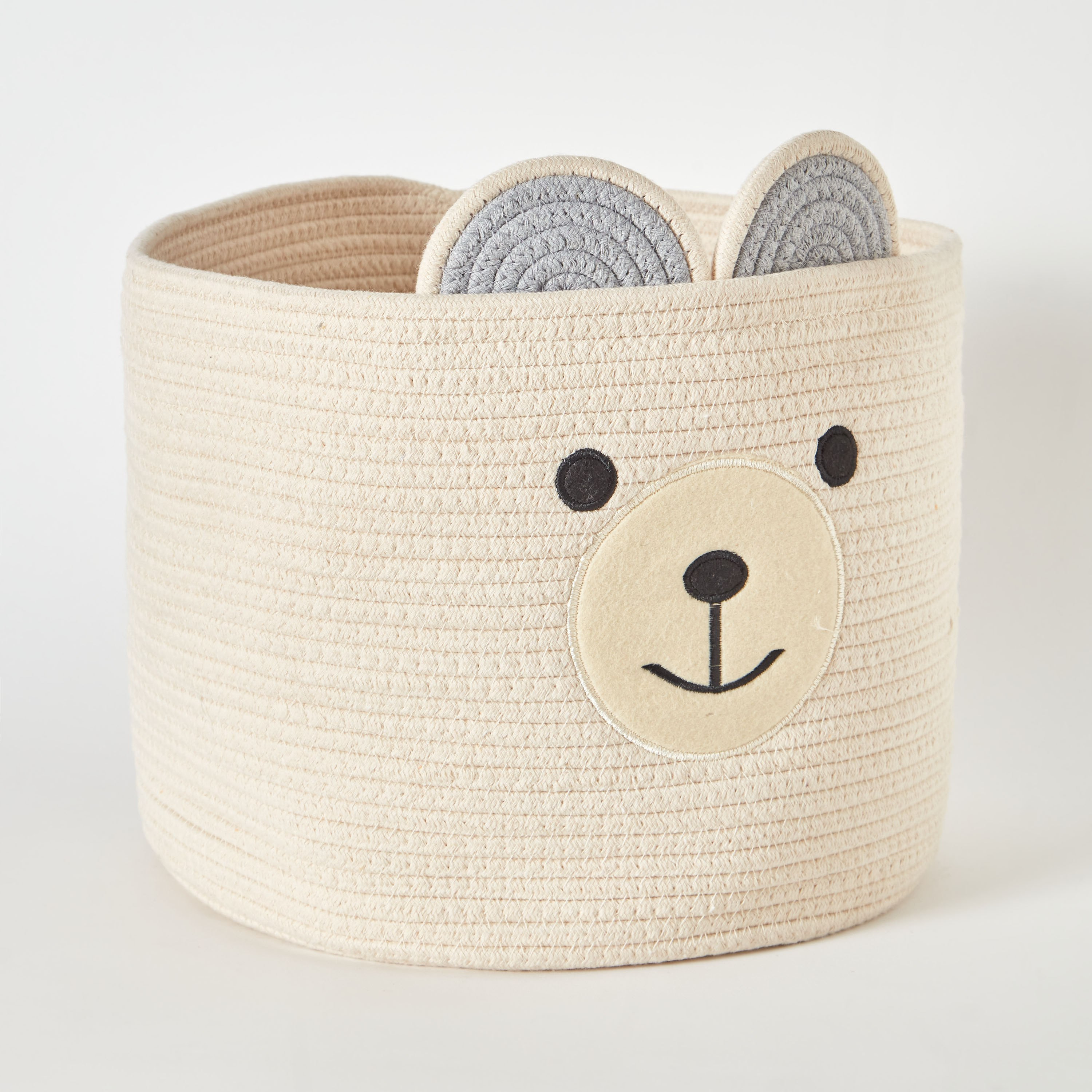 سلة تخزين قطن من رون - 32x27 سم-hbxhomeware-hbxkidsandyouth-image-6