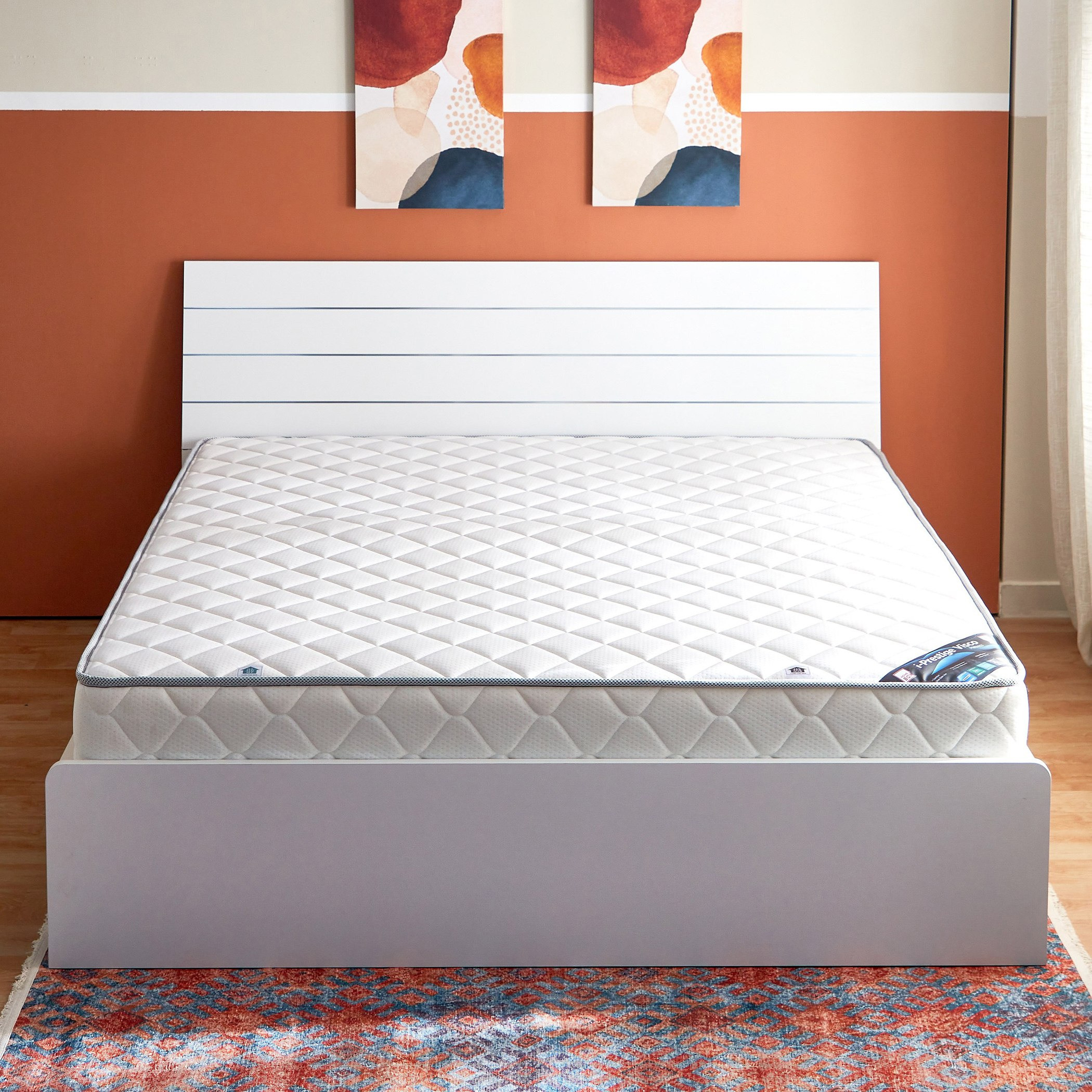 مرتبة كينج بنوابض حلزونية وميموري فوم من سليب نيست آي بريستيج فيسكو لوكس - 180x200x25 سم -hbxfurniture-mattresses-king-image-3