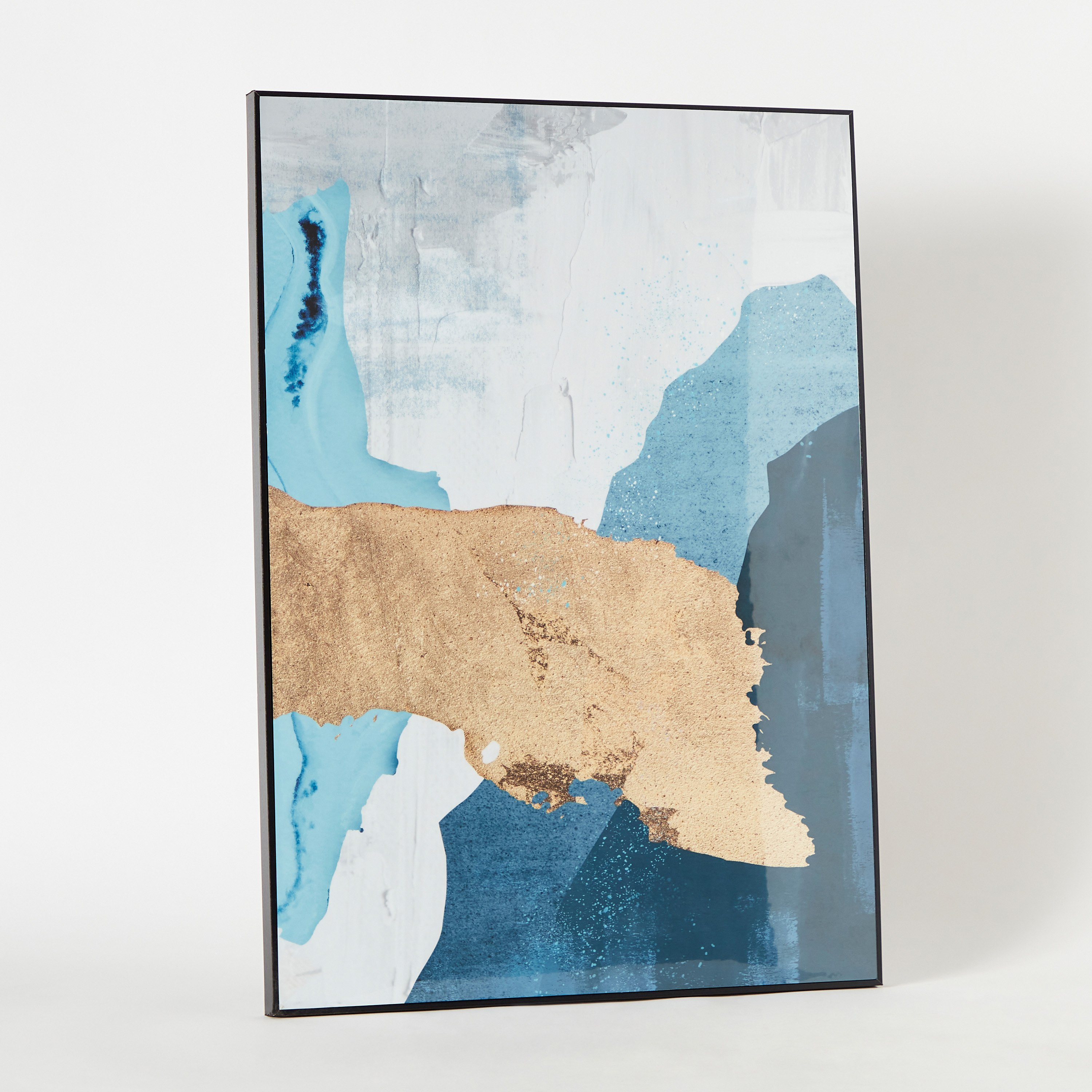 لوحة مؤطرة بتصميم عصري تجريدي من كيشا - 50x70 سم-hbxhomeware-hbxdecorandfurnishings-image-6