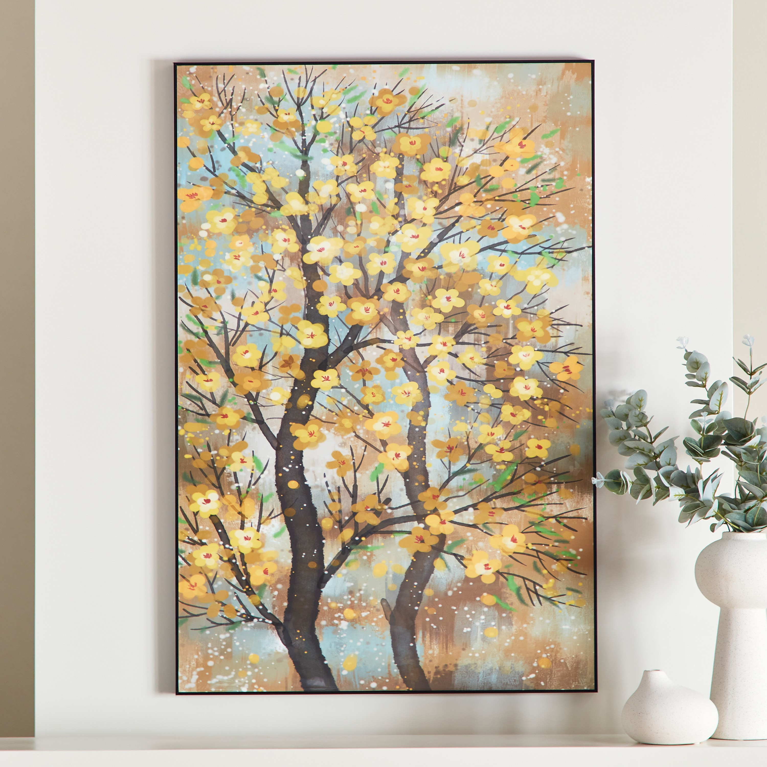 لوحة مؤطرة بسطح لامع من كيشا - 50x70 سم-hbxhomeware-hbxdecorandfurnishings-image-1