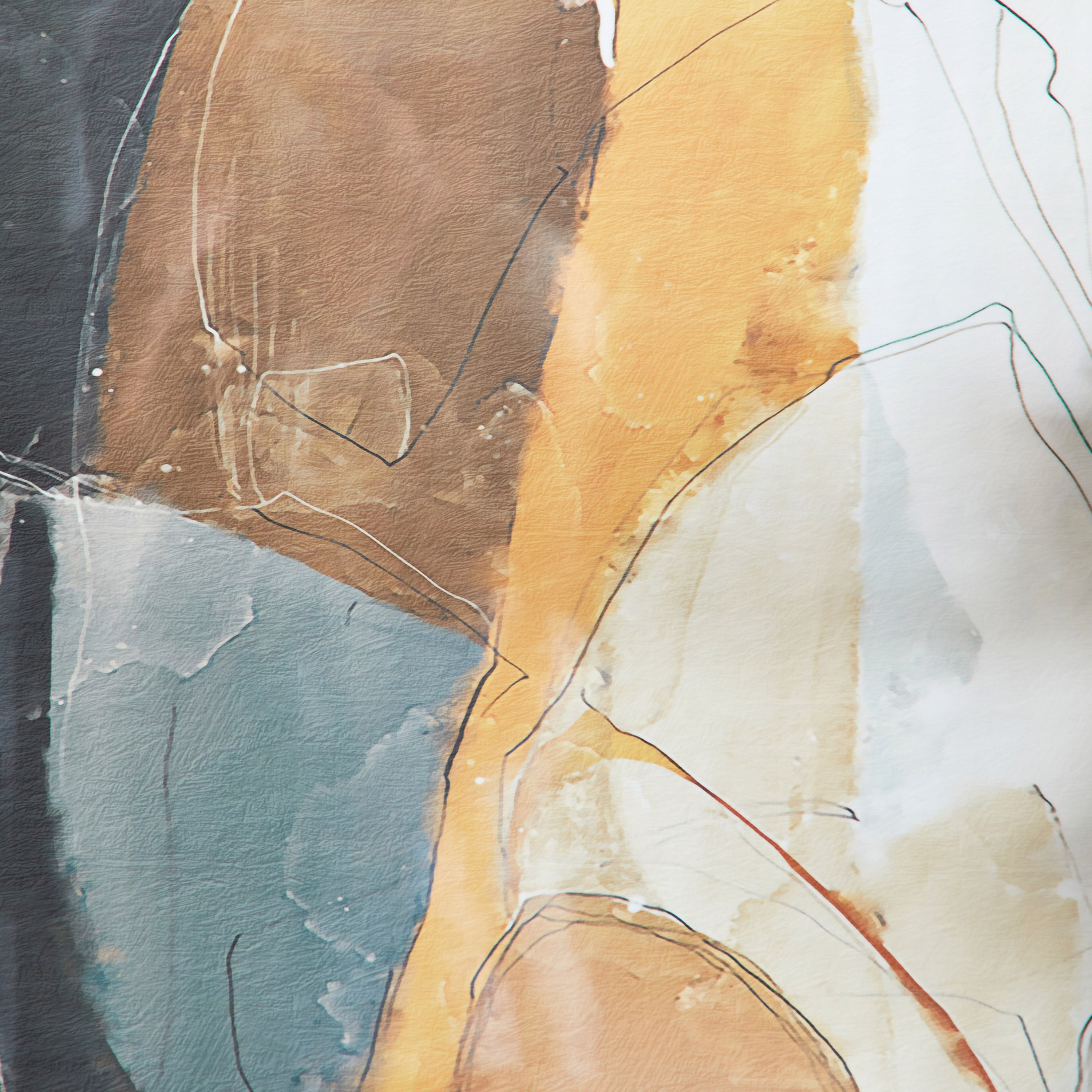 لوحة مؤطّرة بارزة الملمس بسطح لامع من كيشا - 50x70 سم-hbxhomeware-hbxdecorandfurnishings-image-3