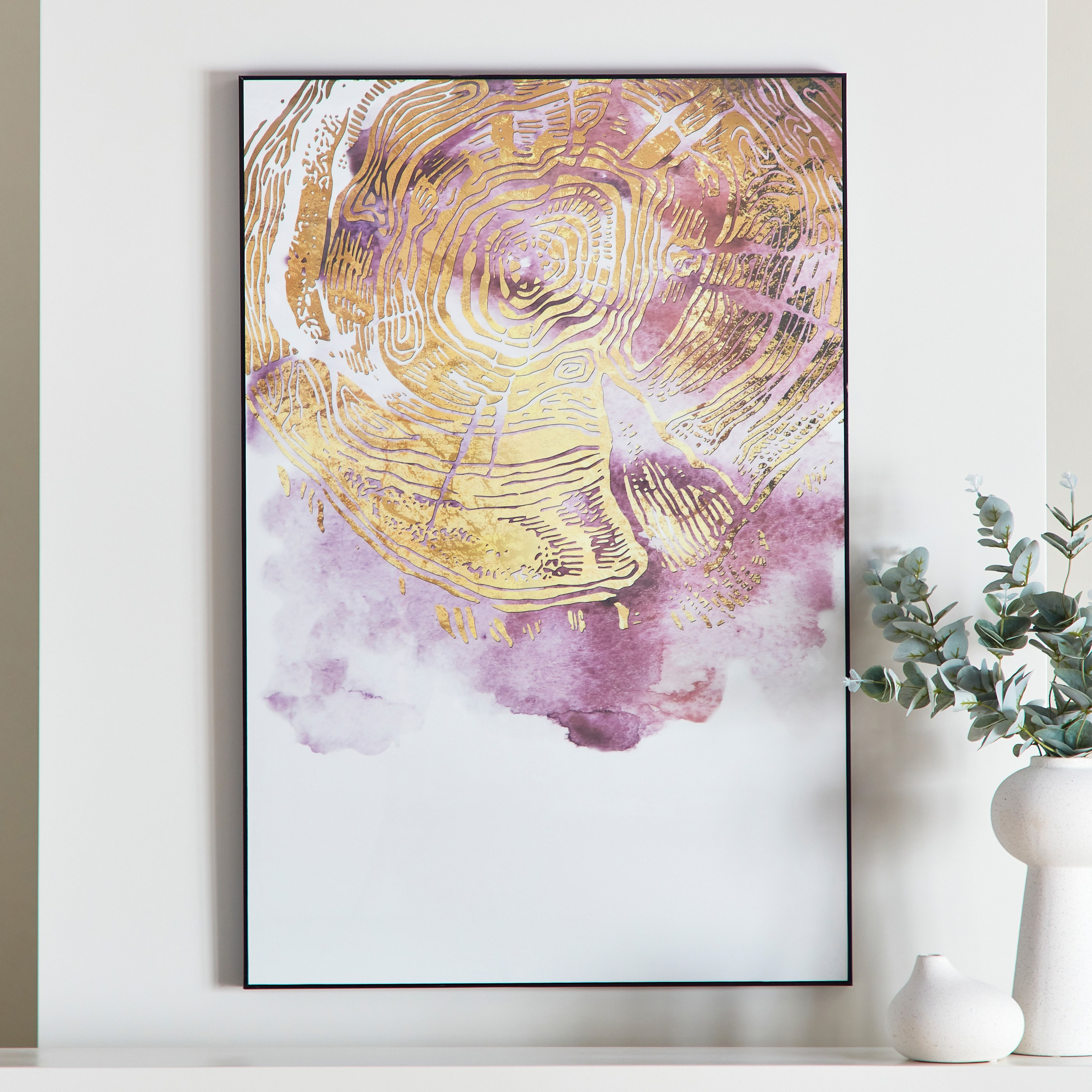 لوحة مؤطرة بسطح لامع من كيشا - 60x90 سم-hbxhomeware-hbxdecorandfurnishings-image-1