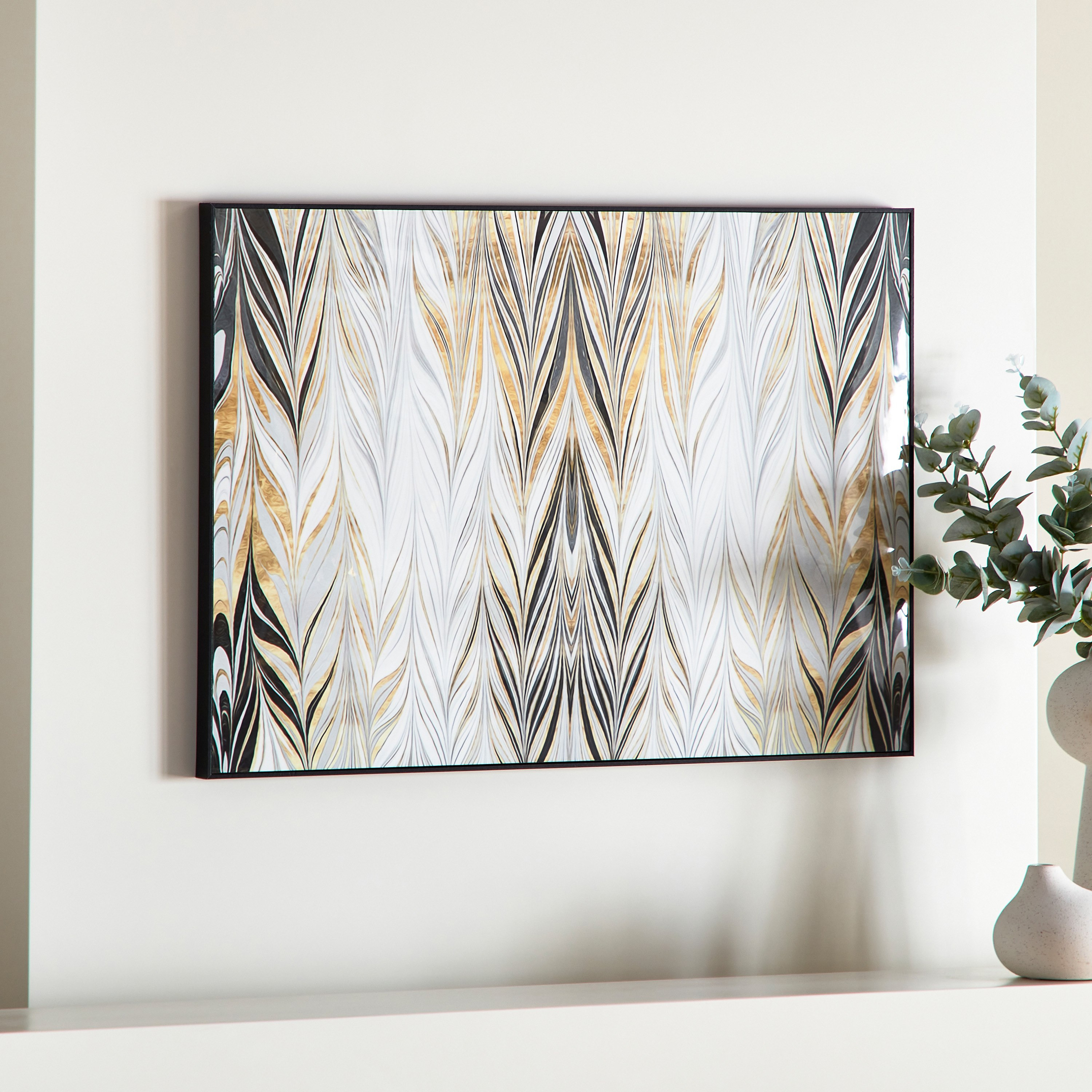 لوحة مؤطّرة بسطح لامع من كيشا - 70x50 سم-hbxhomeware-hbxdecorandfurnishings-image-2