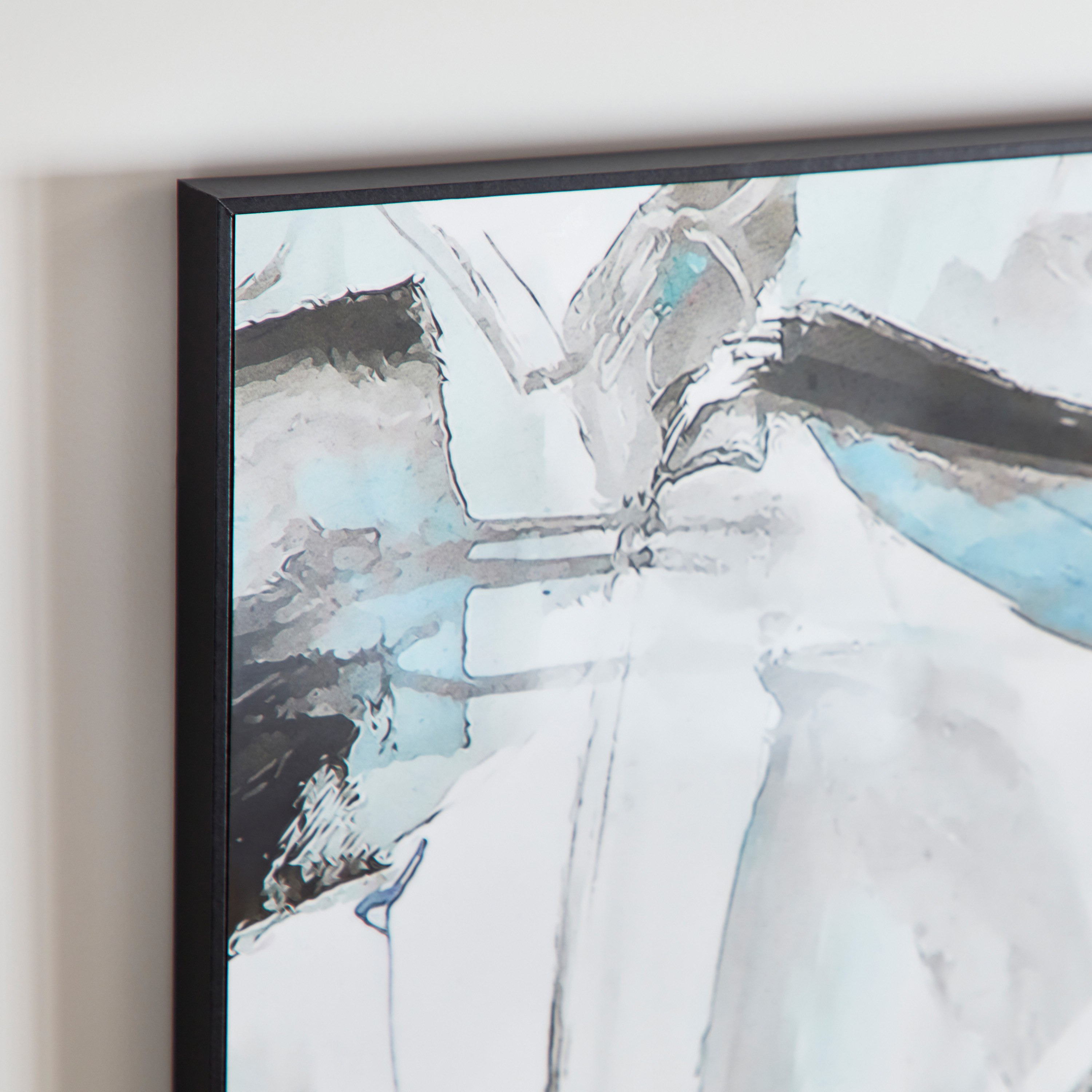 طقم زينة حائط مؤطرة  قطعتين من كيشا - 40x50 سم-hbxhomeware-hbxdecorandfurnishings-image-4