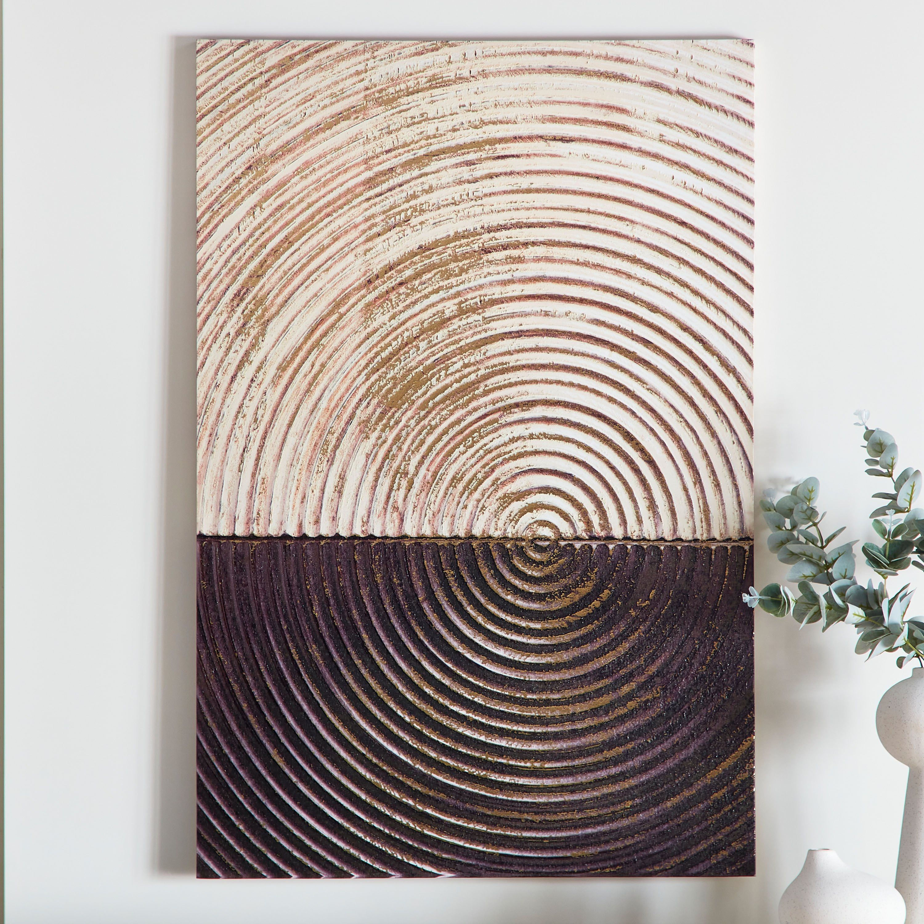 Kesha Modern Swirl Framed Wall Art - 60x90 cm-PROMO_HB_AE_B1G1_250925-image-1