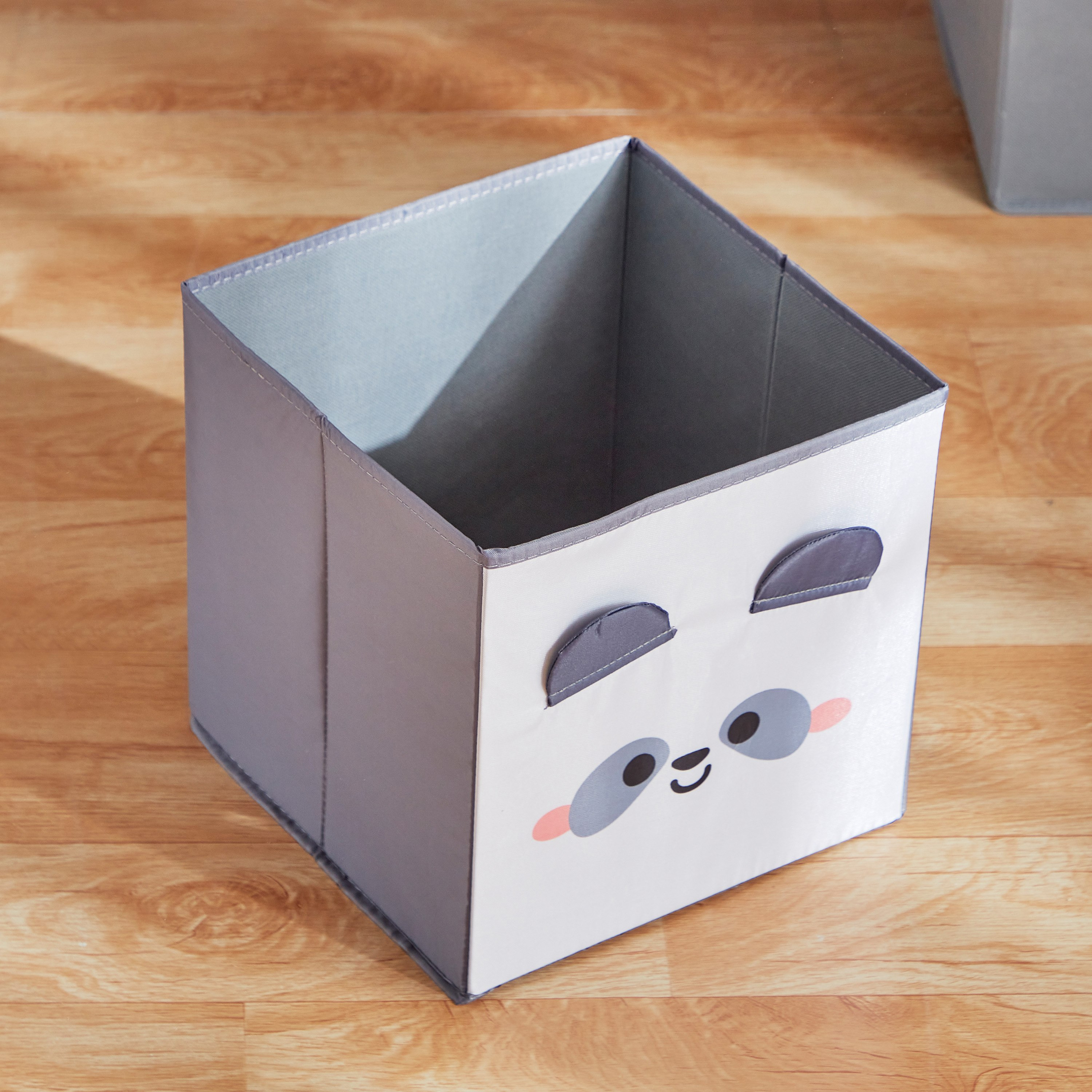 صندوق تخزين قماش بتصميم الدب تيدي من رون كانديس - 27.3x27.3x27.9 سم-hbxhomeware-hbxkidsandyouth-image-2